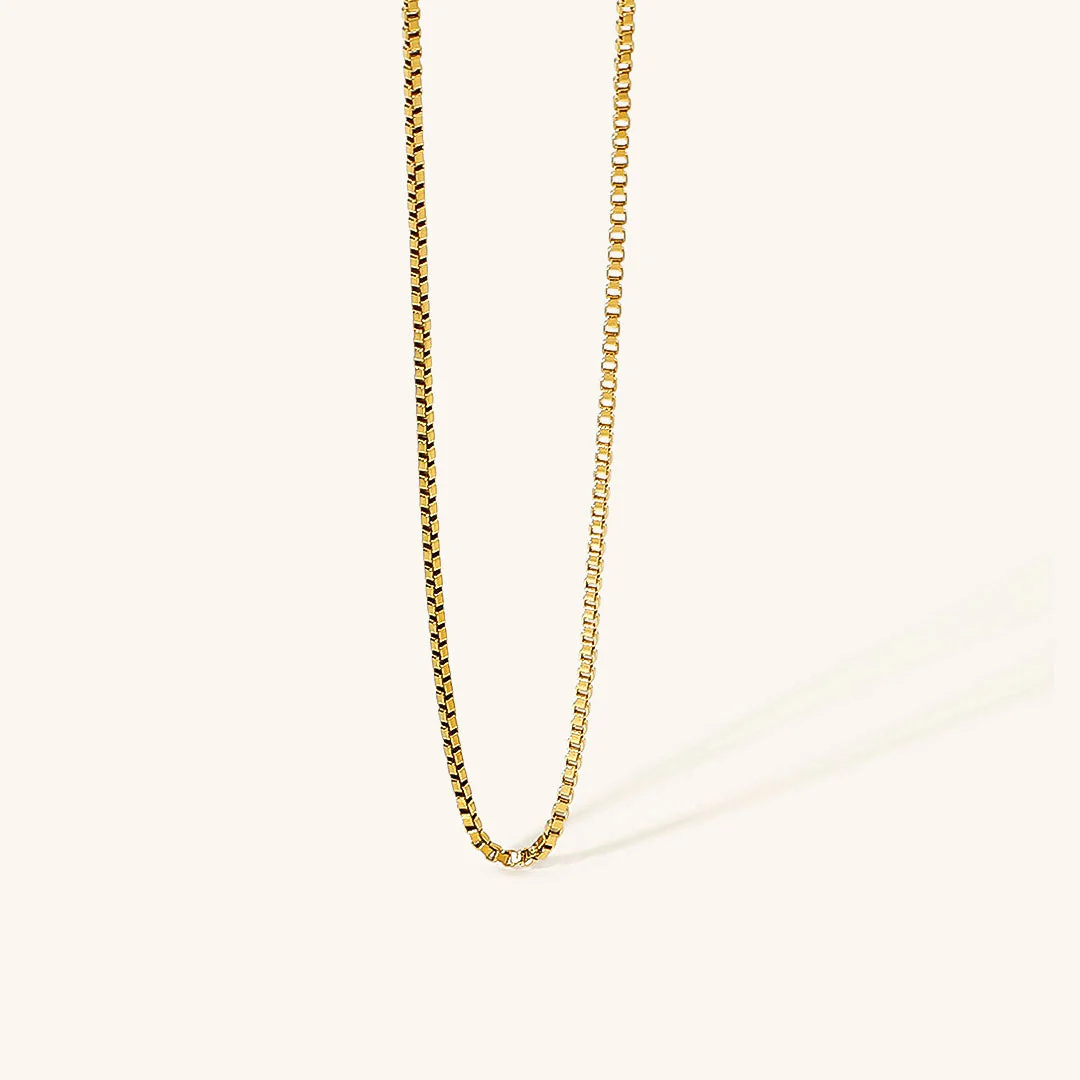 Astra Box Chain Necklace