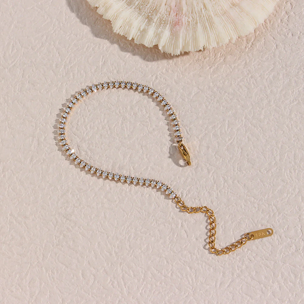 Stellar Diamond Tennis Bracelet