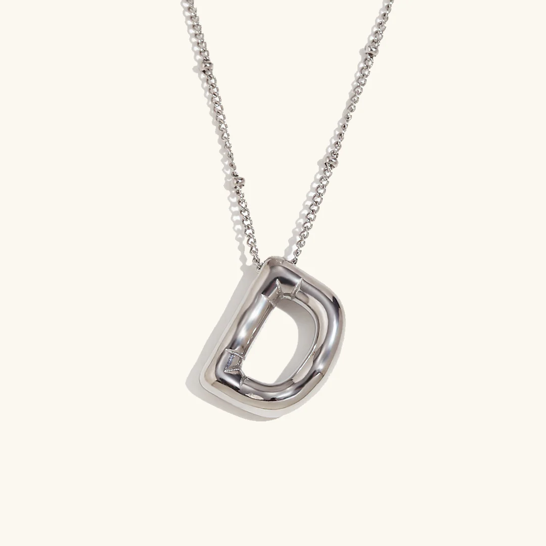 Airy Letter - Gold Initial Necklace