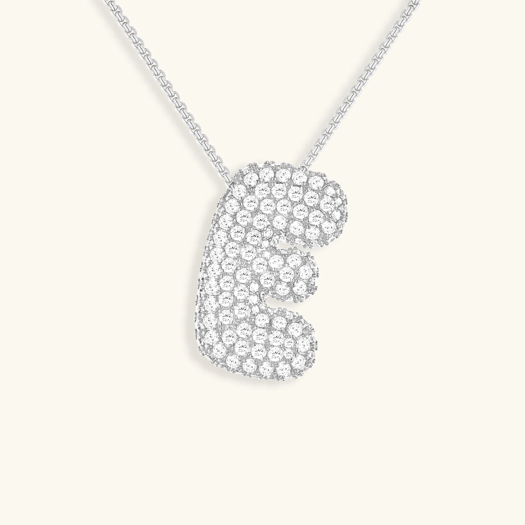 Radiant Initial Pendant Necklace