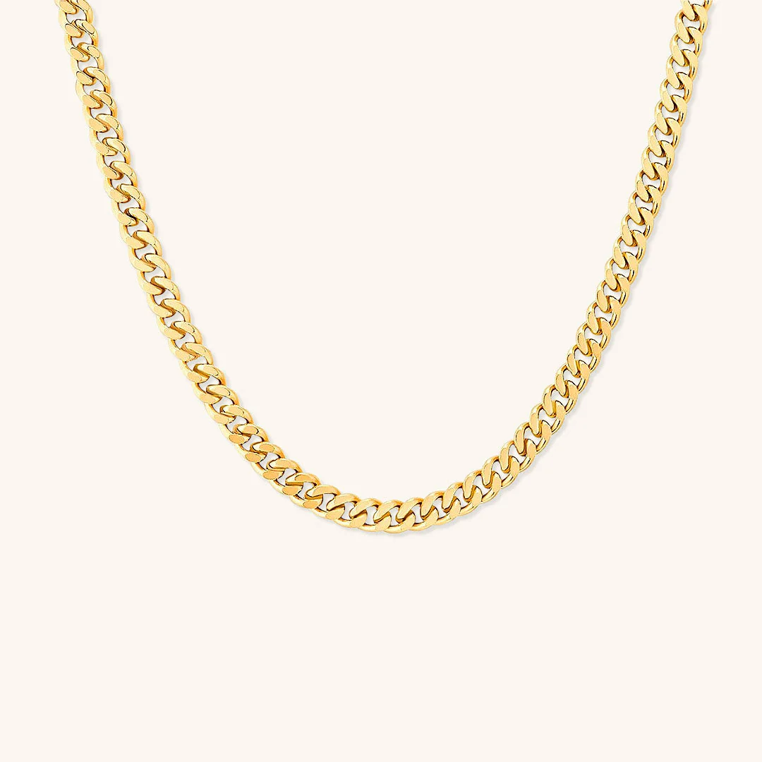 Selene Gold Chain Necklace