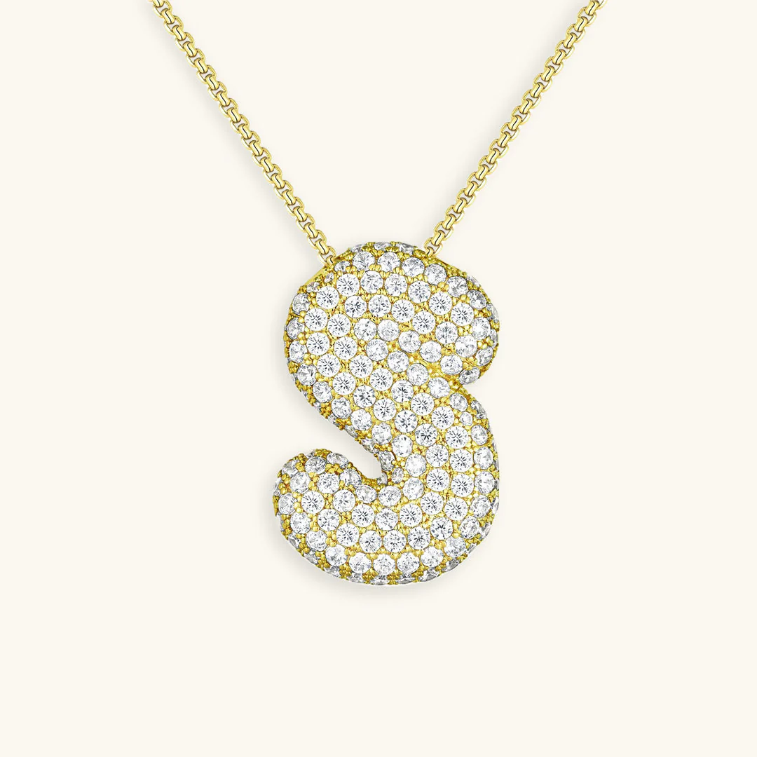 Radiant Initial Pendant Necklace