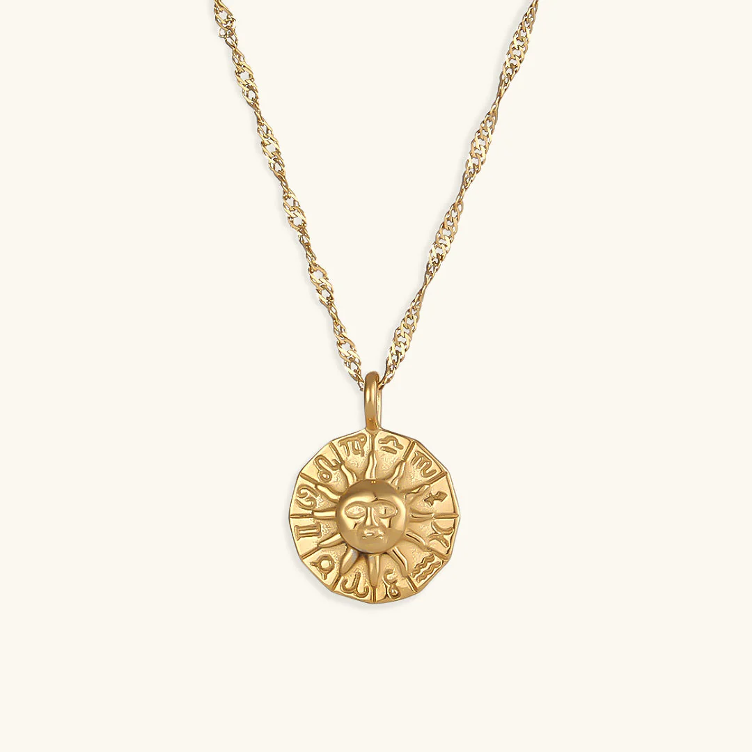 Radiant Soleil Gold Necklace