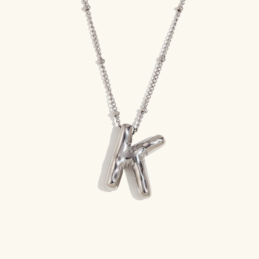 Airy Letter - Gold Initial Necklace