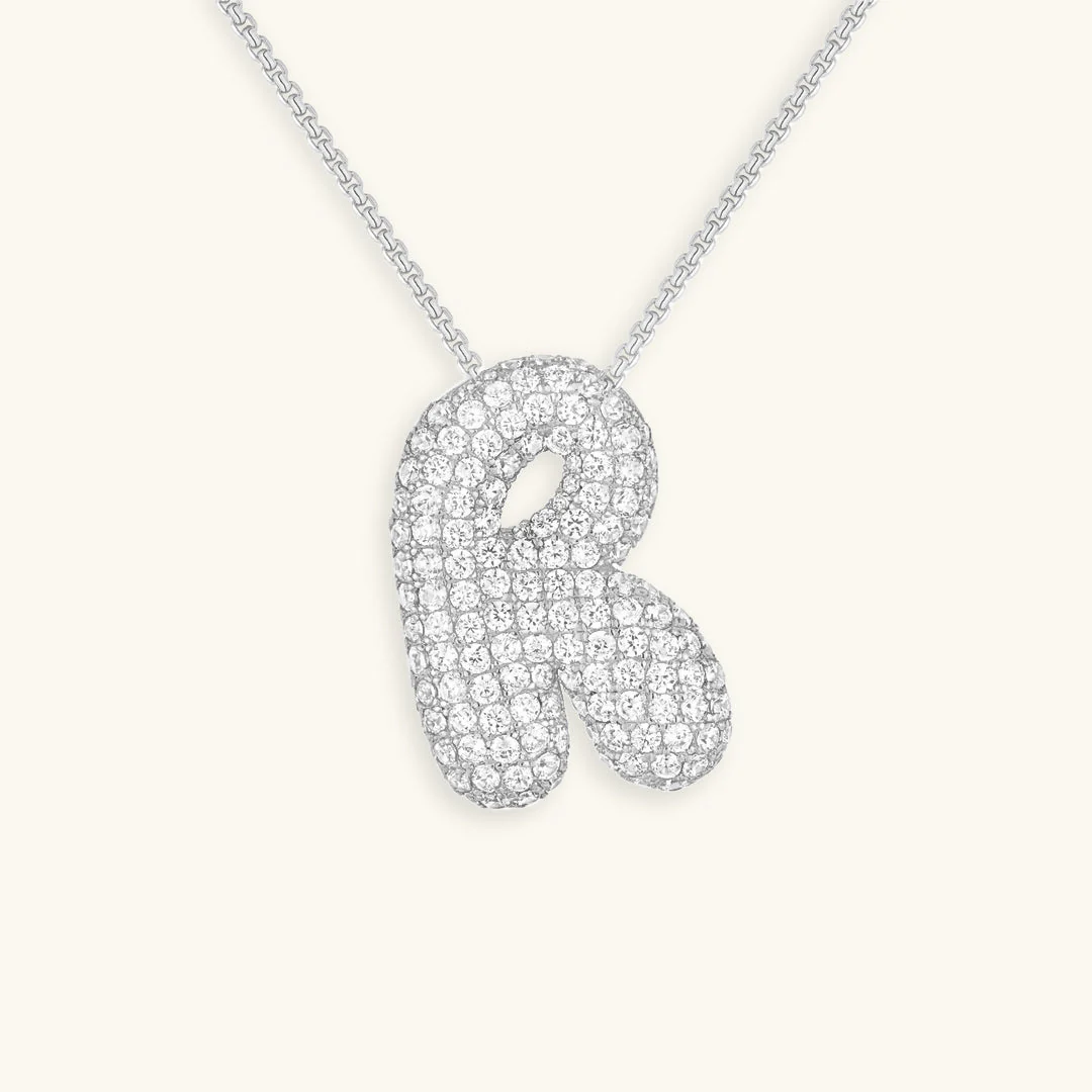 Radiant Initial Pendant Necklace