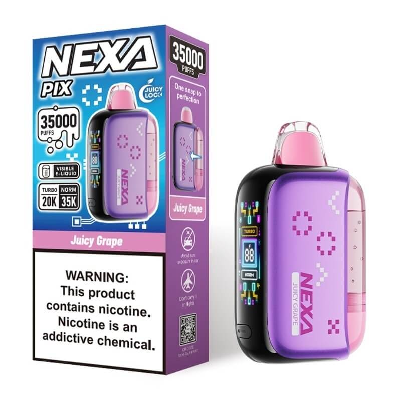 Juicy Grape Nexa Pix 35000 - Nexa Vape