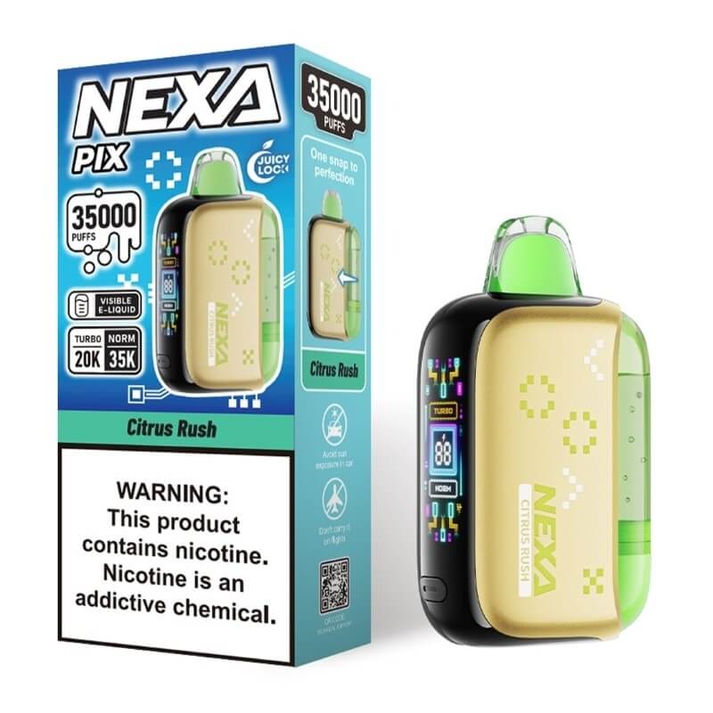 Citrus Rush Nexa Pix 35000 - Nexa Vape