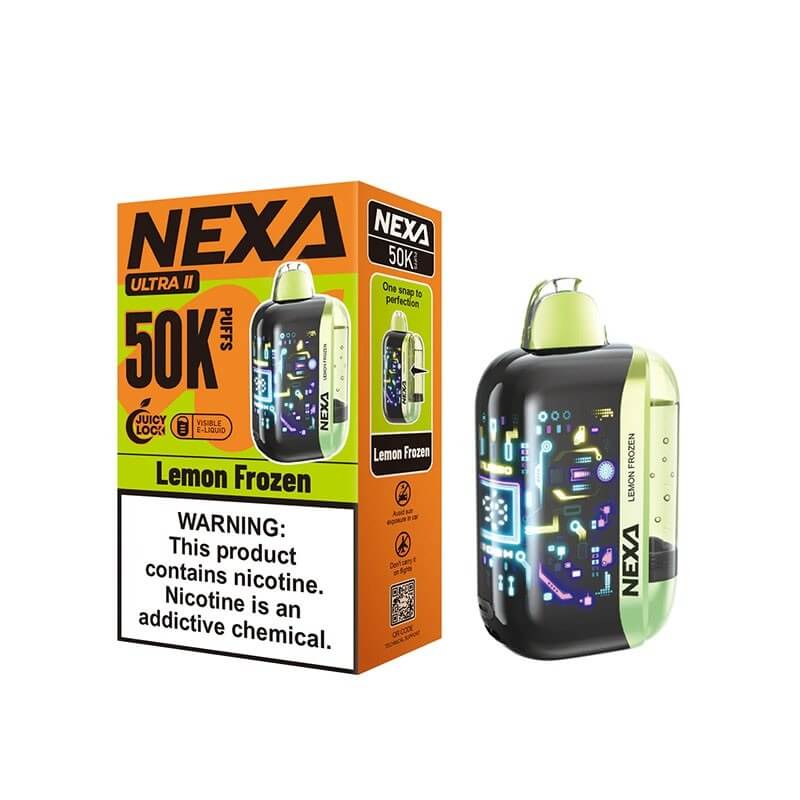 Lemon Frozen Nexa Ultra II 50000 - Nexa Vape