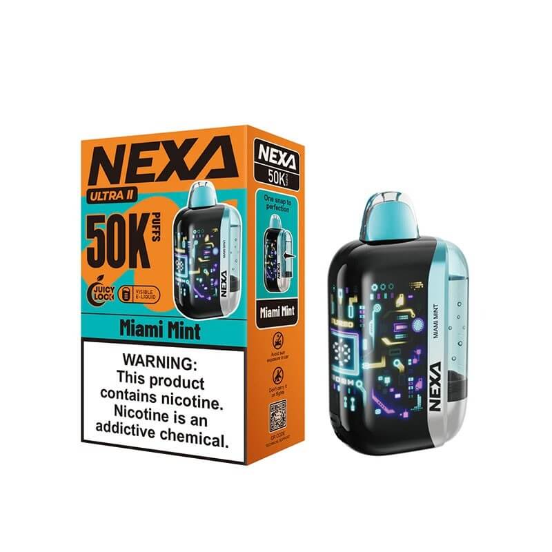 Miami Mint Nexa Ultra II 50000 - Nexa Vape