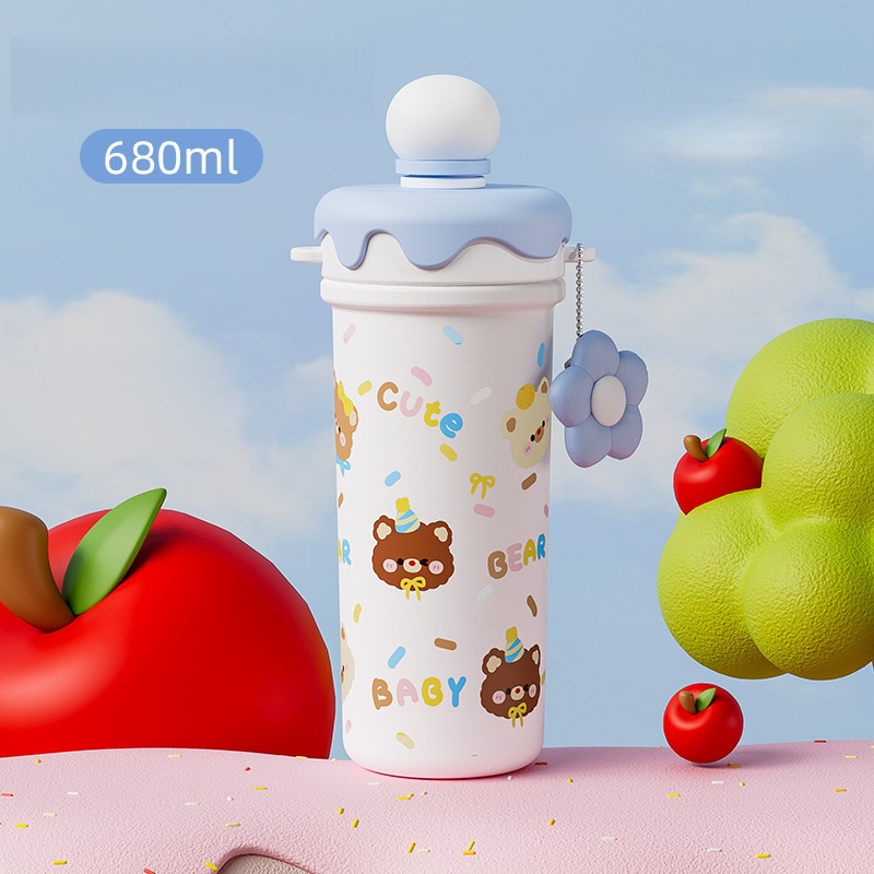 Apple Pattern Water Cup