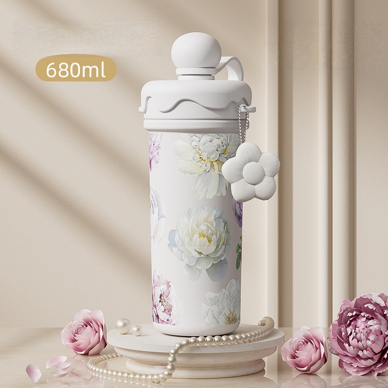 Apple Pattern Water Cup