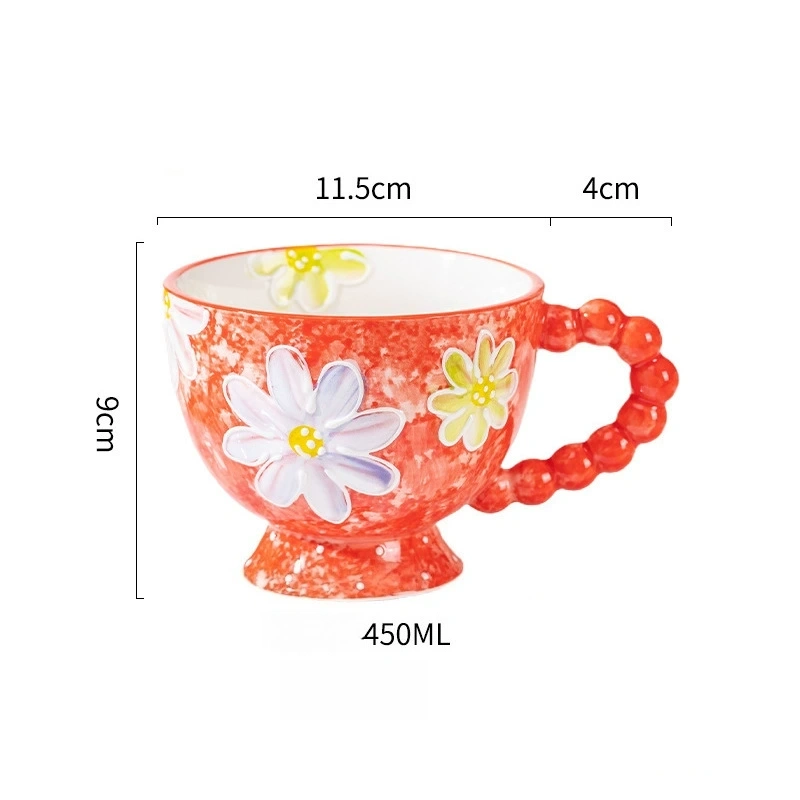 Floral Ceramic Mug