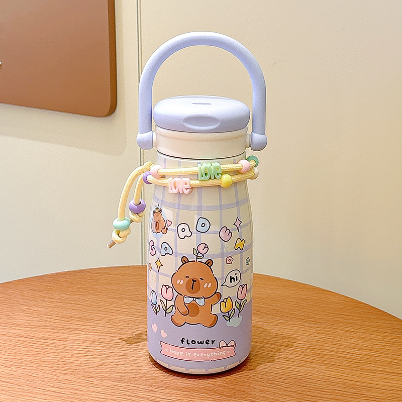 Bear Pattern Water Bottle