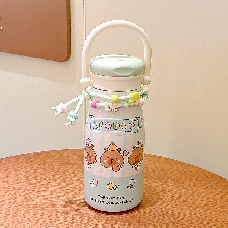 Bear Pattern Water Bottle