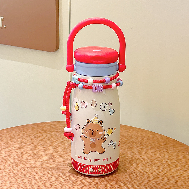 Bear Pattern Water Bottle