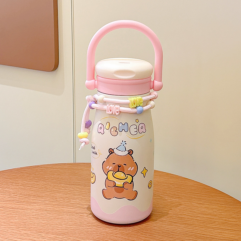 Bear Pattern Water Bottle