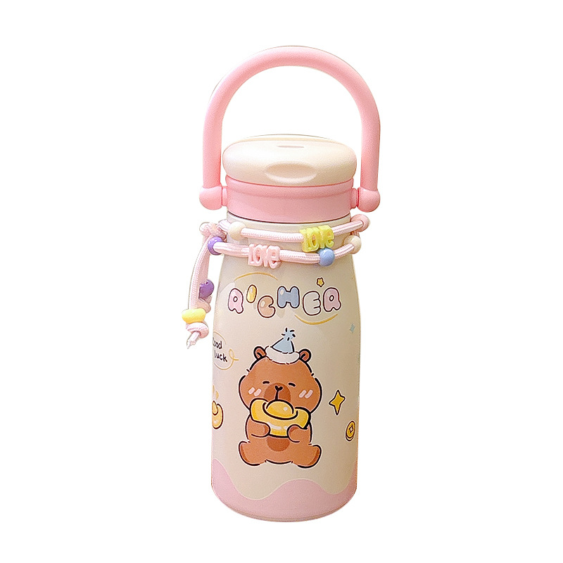 Bear Pattern Water Bottle