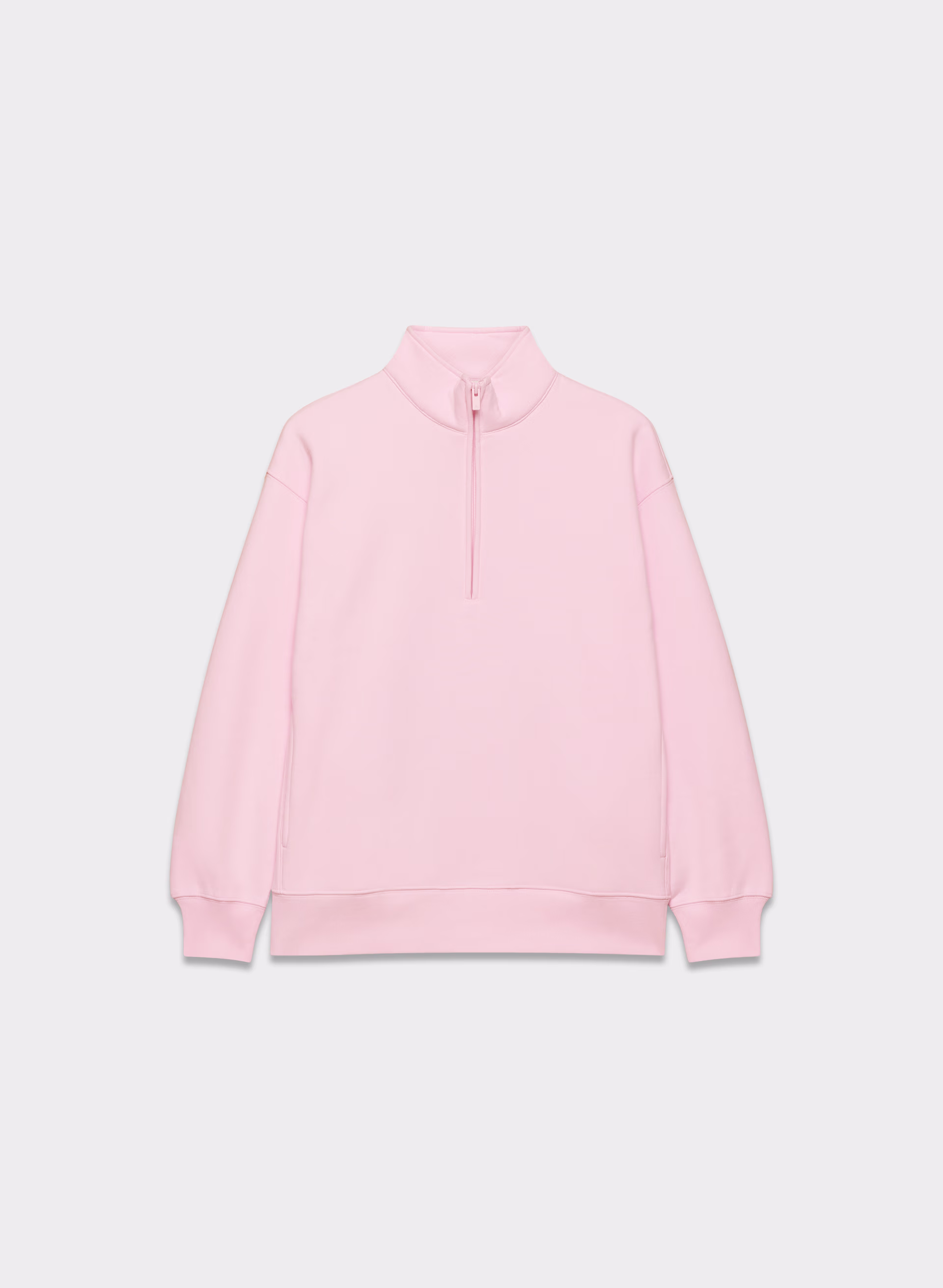 Cozy Sweatfleece Boyfriend 1/2 Zip Sweatshirt