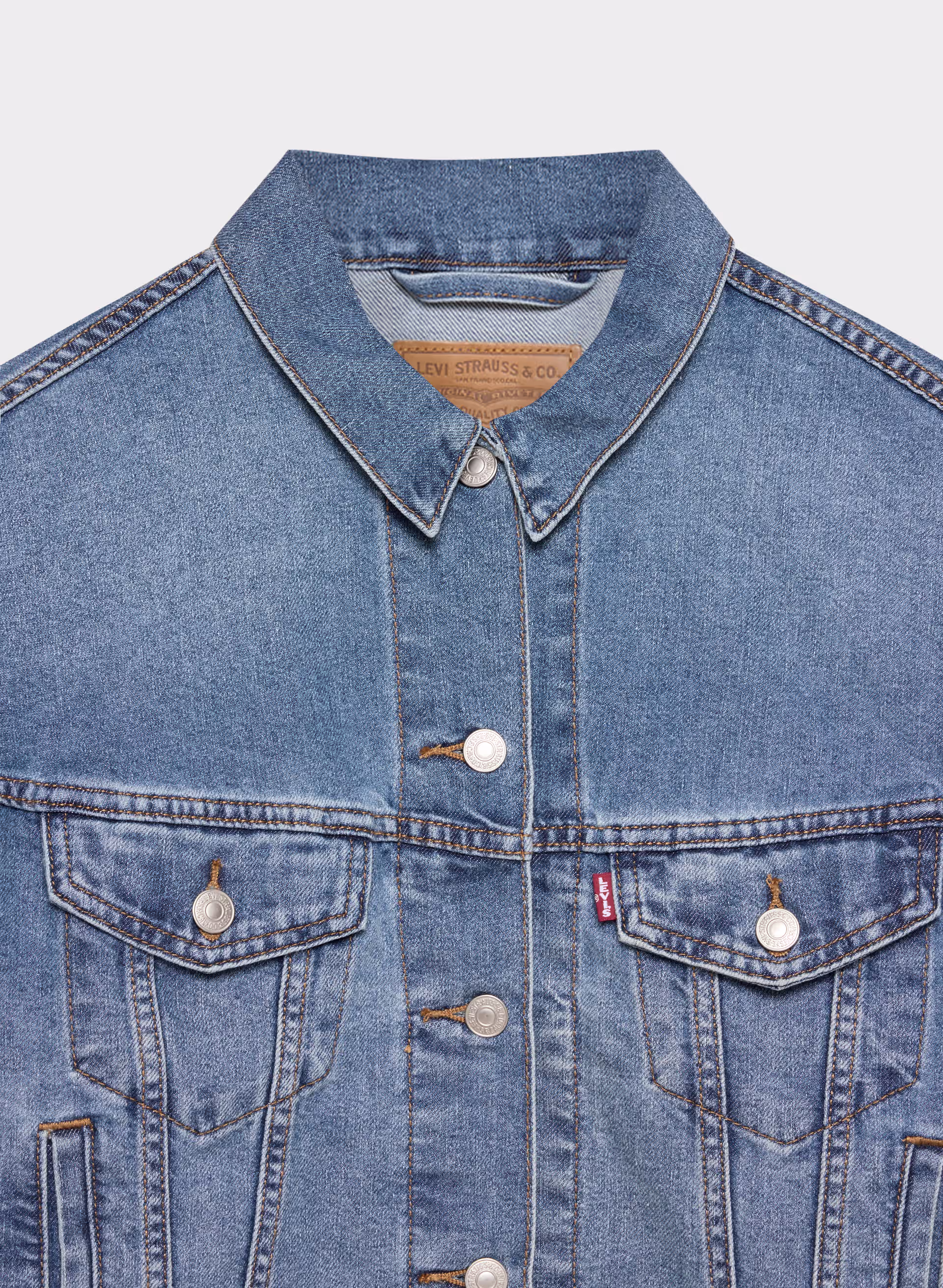 Shrunken '90s Trucker Jacket