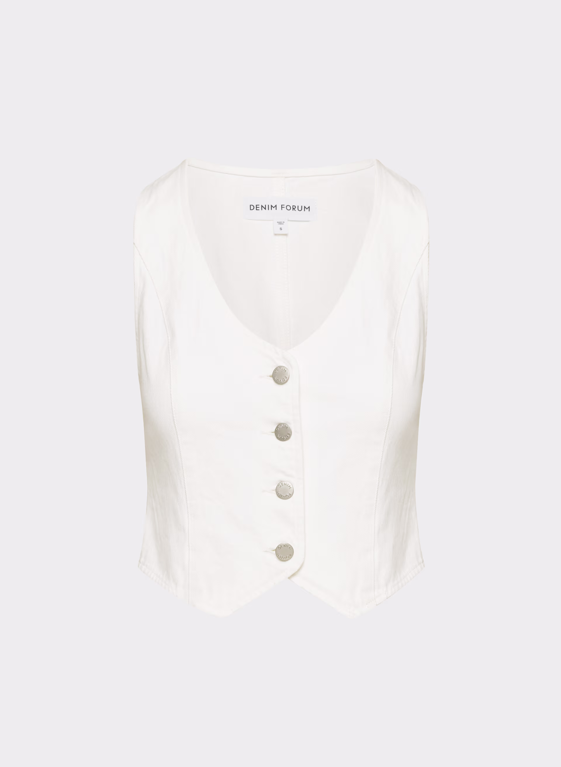 The '90s Mia Denim Vest