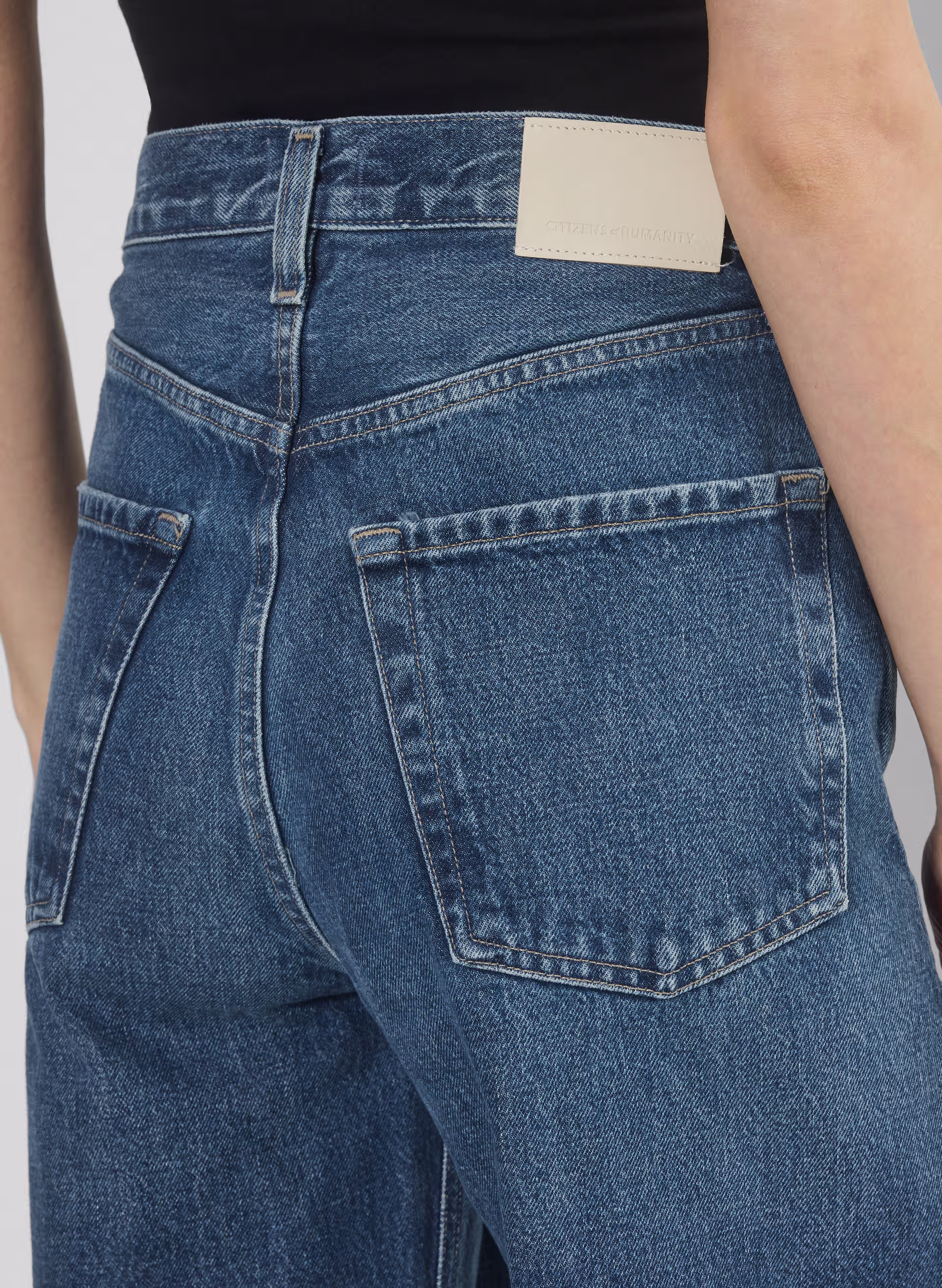 Ayla Baggy Cuffed Jean