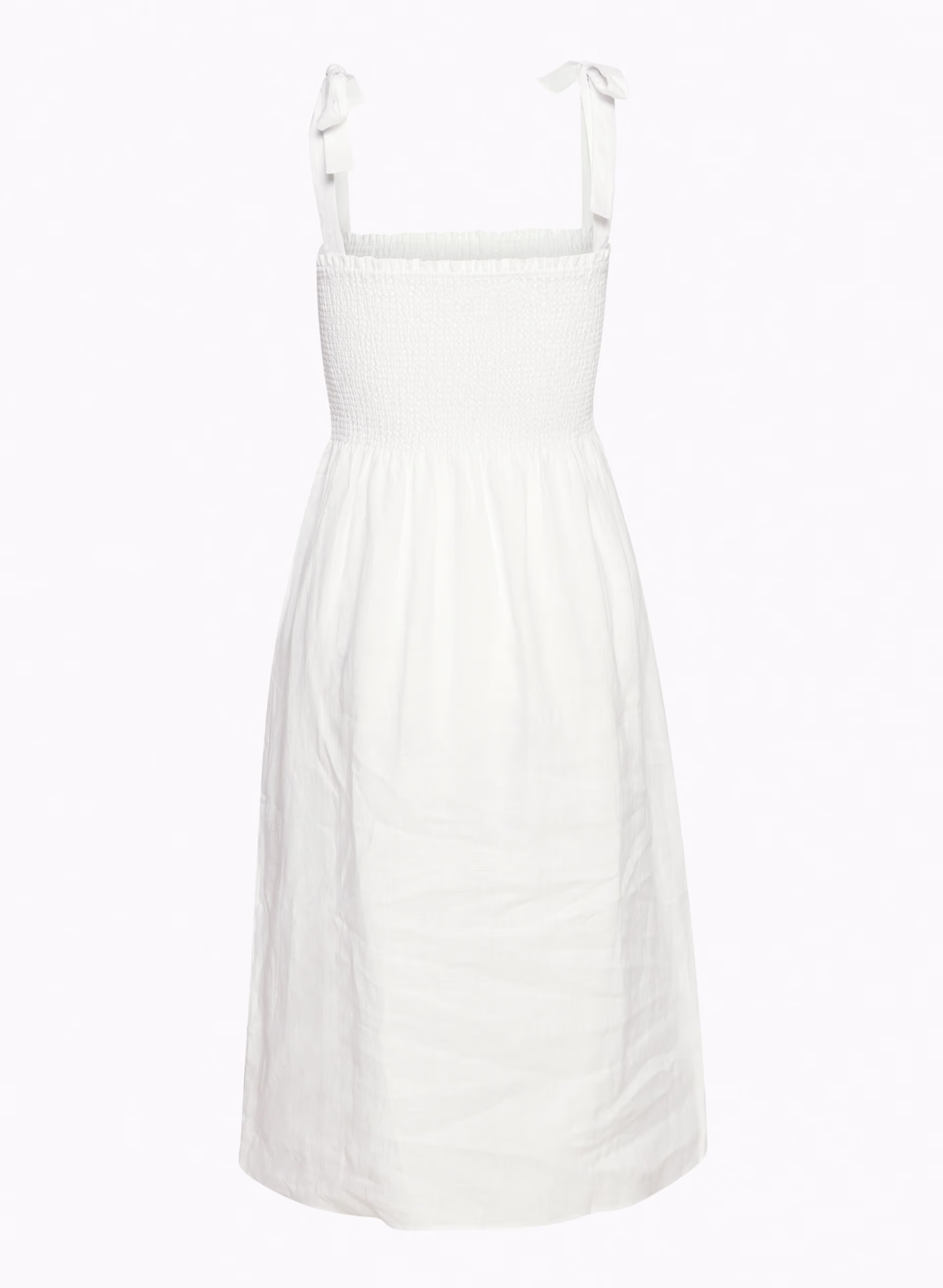 Golden Hour Linen Dress