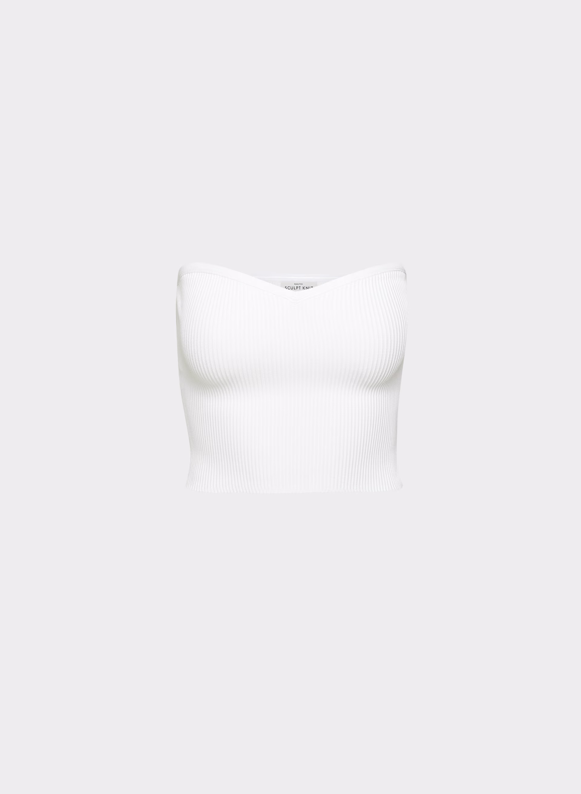 Sculpt Knit Sweetheart Tube Top