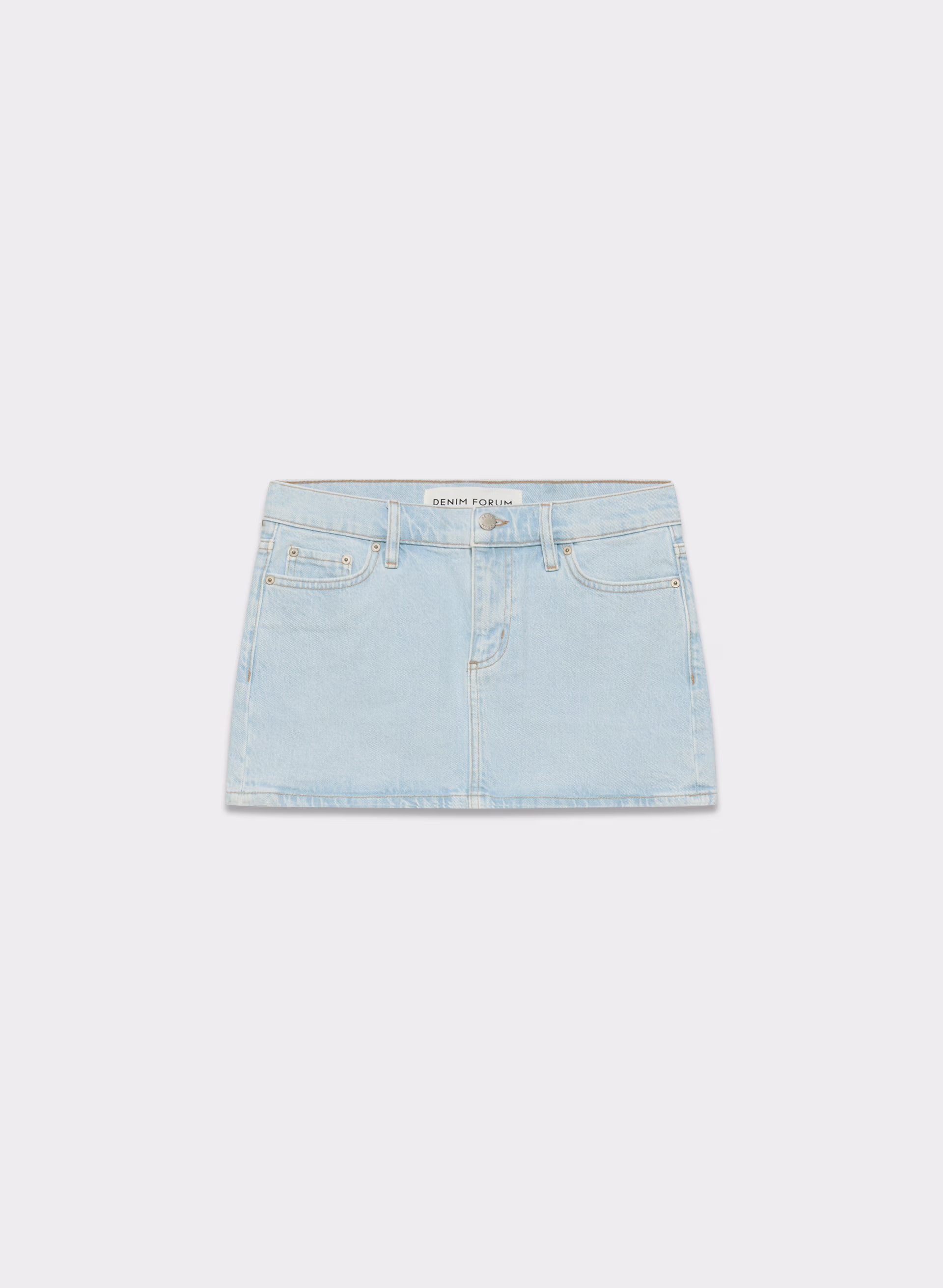 Alba Micro Denim Skirt