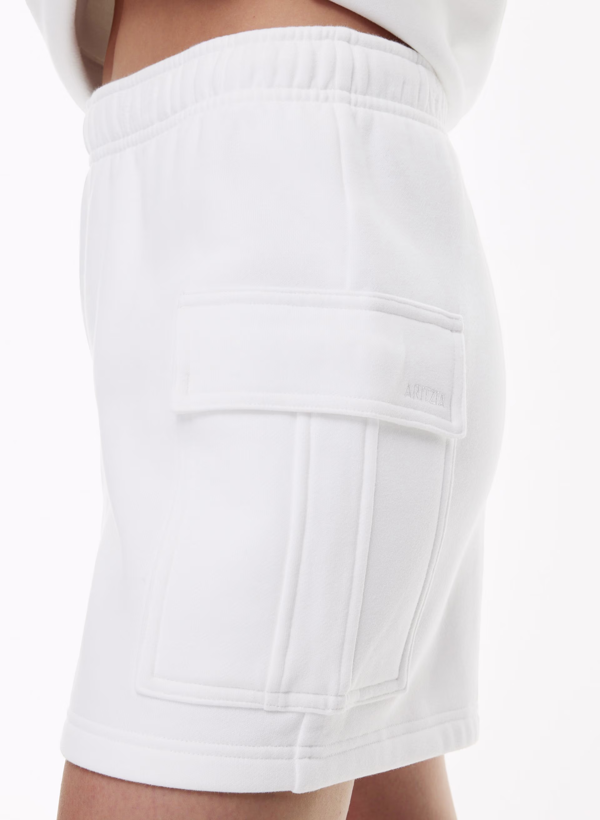 Cozy Sweatfleece Mega Cargo™ Mid-thigh Short