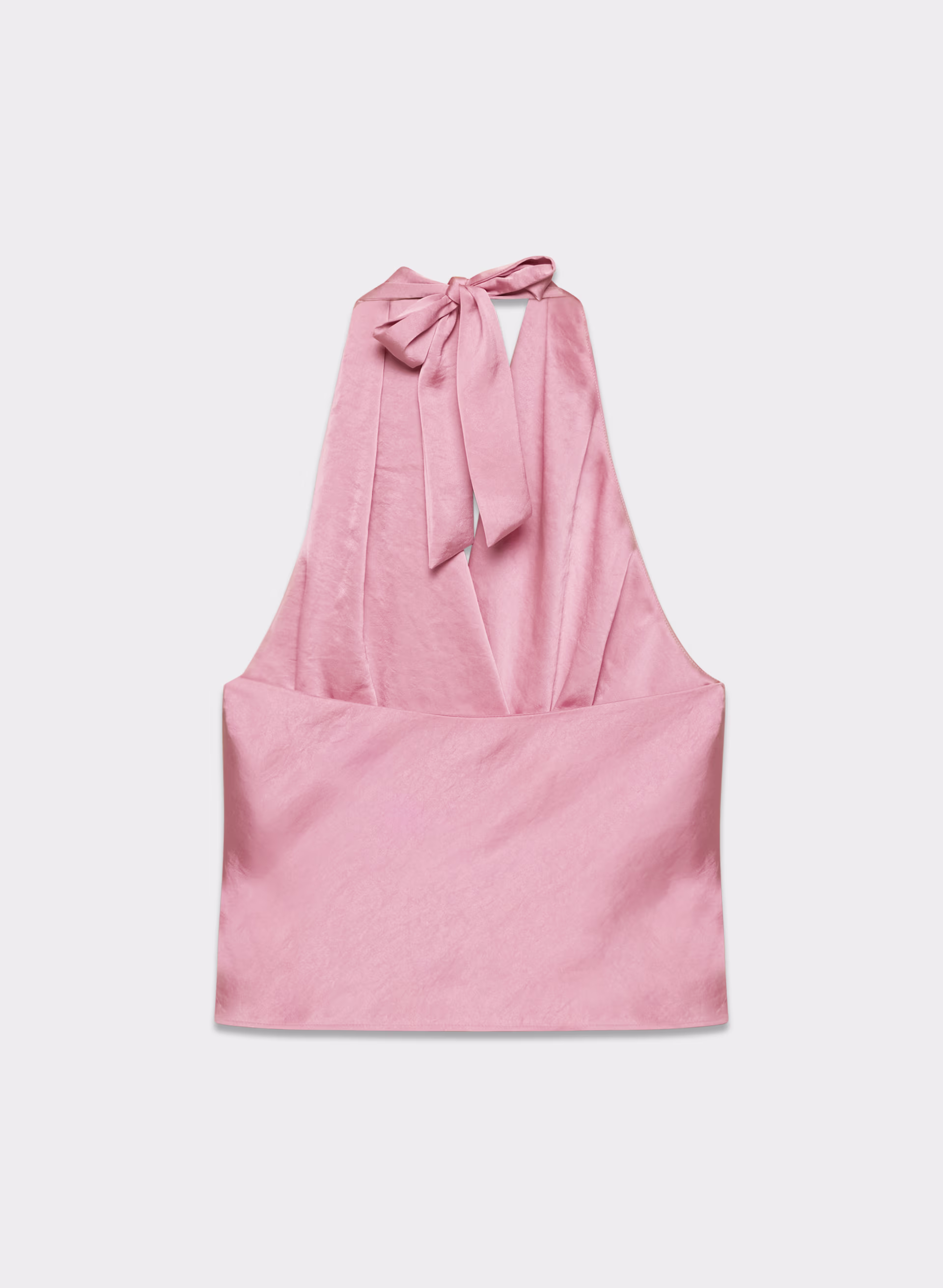 Martini Satin Halter Blouse