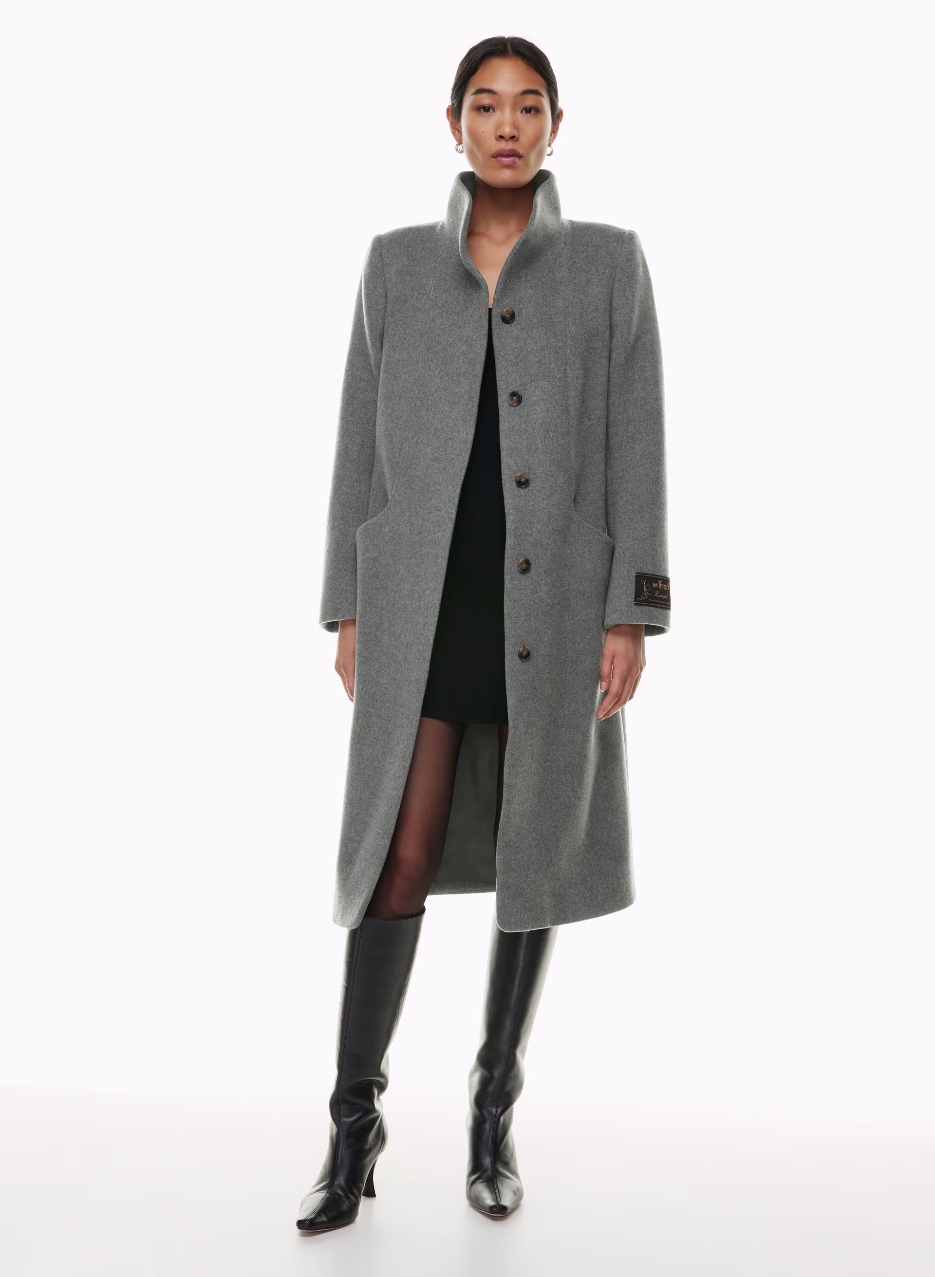 The Cocoon Long Coat - Wool Cashmere