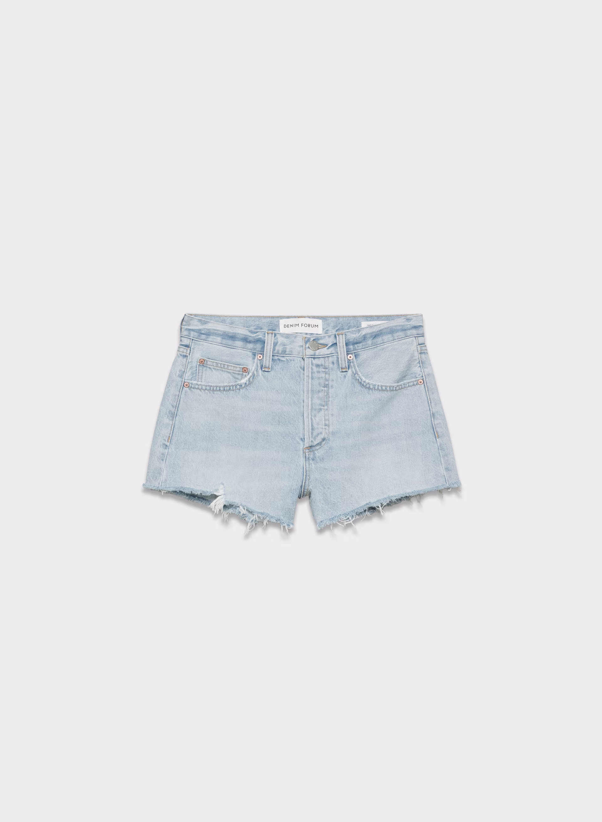 Denim Forum The Ex-boyfriend Hi-rise Denim Short
