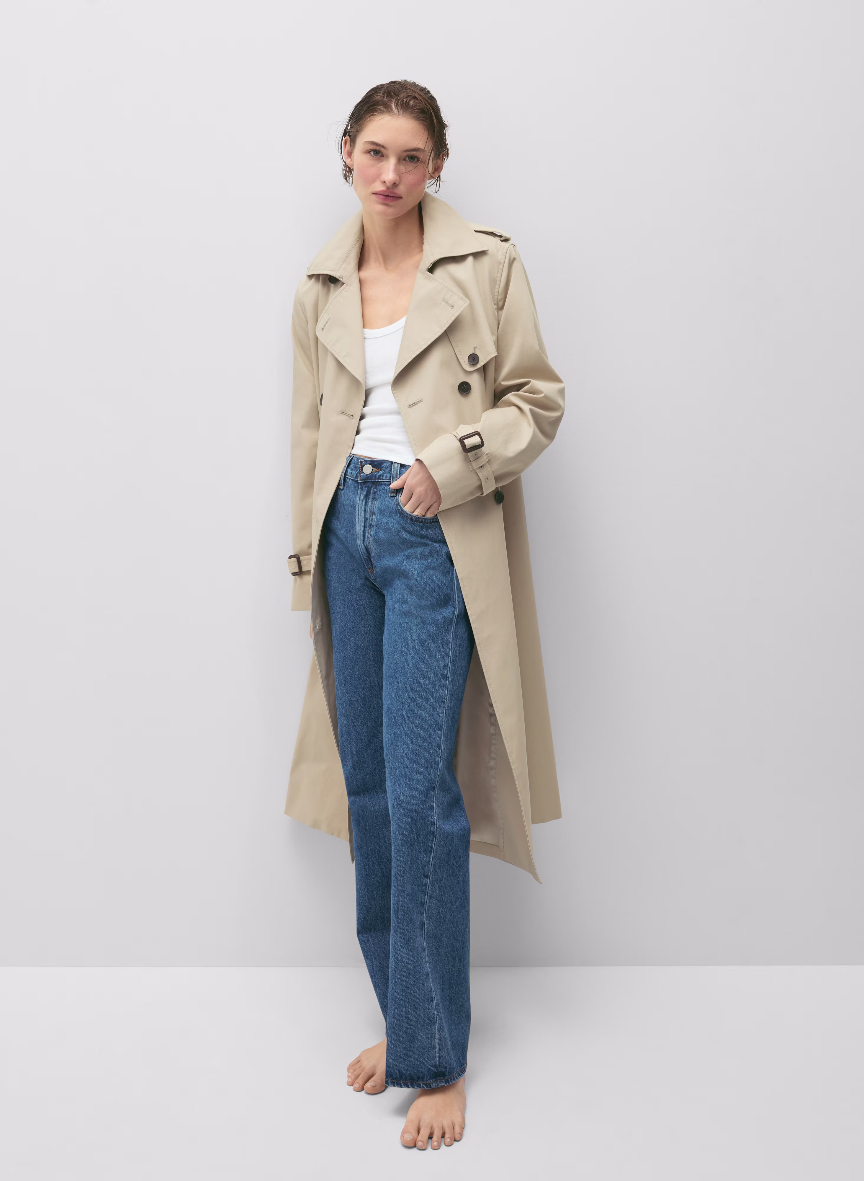 The Farrah Hi-rise Wide Jean