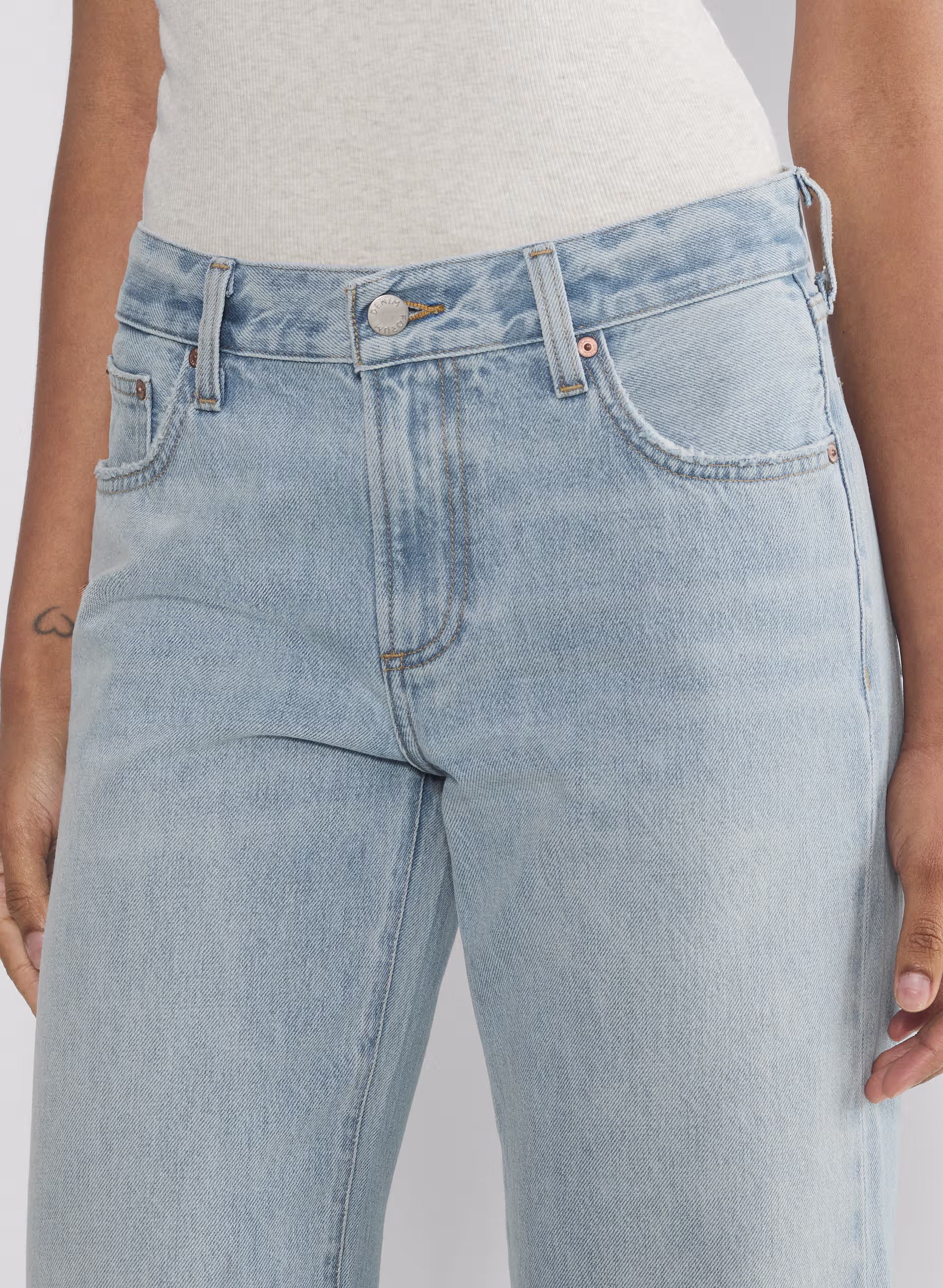 The Farrah Lo-rise Wide Jean
