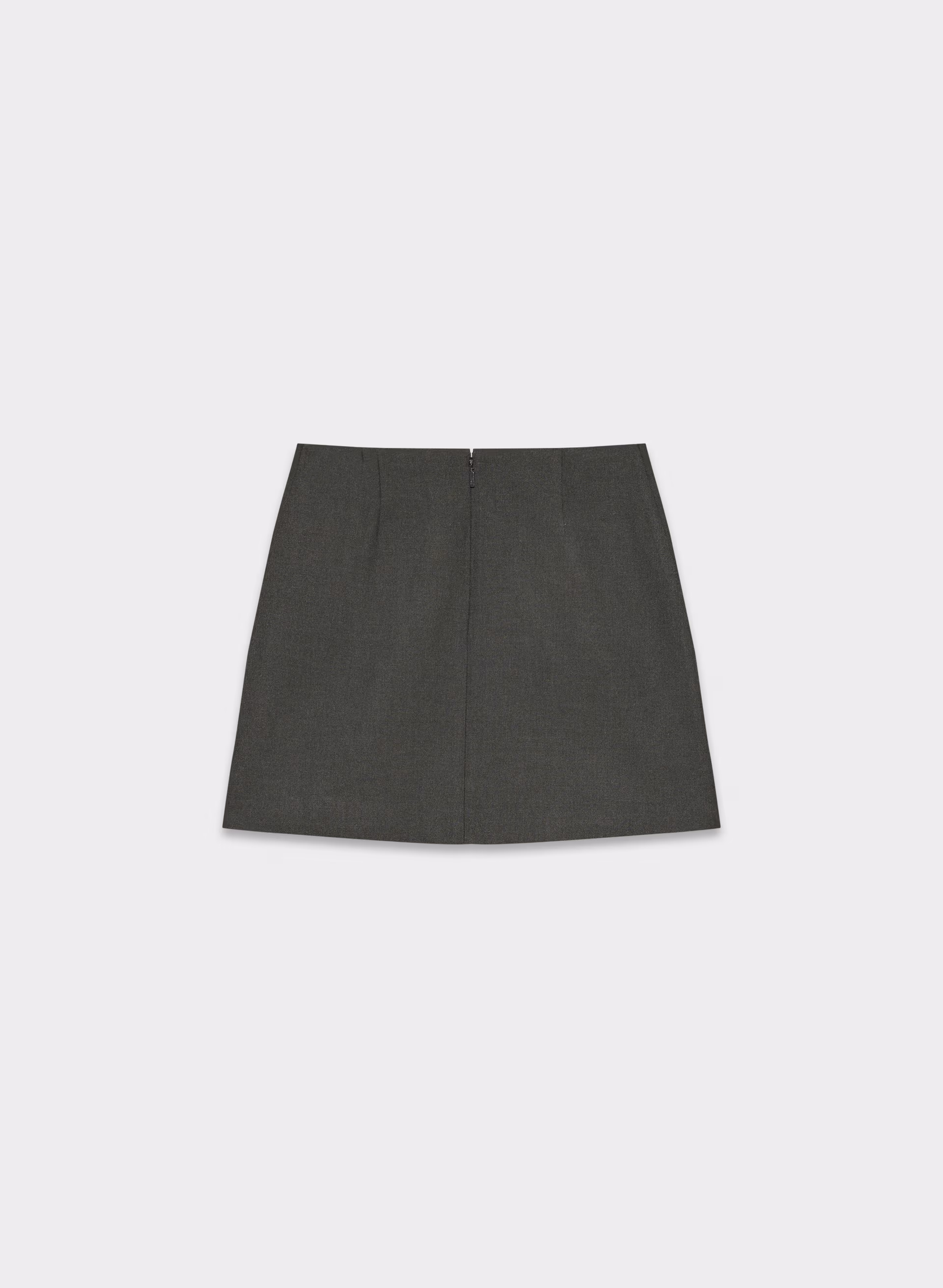 Classic Mini Skirt - Twill