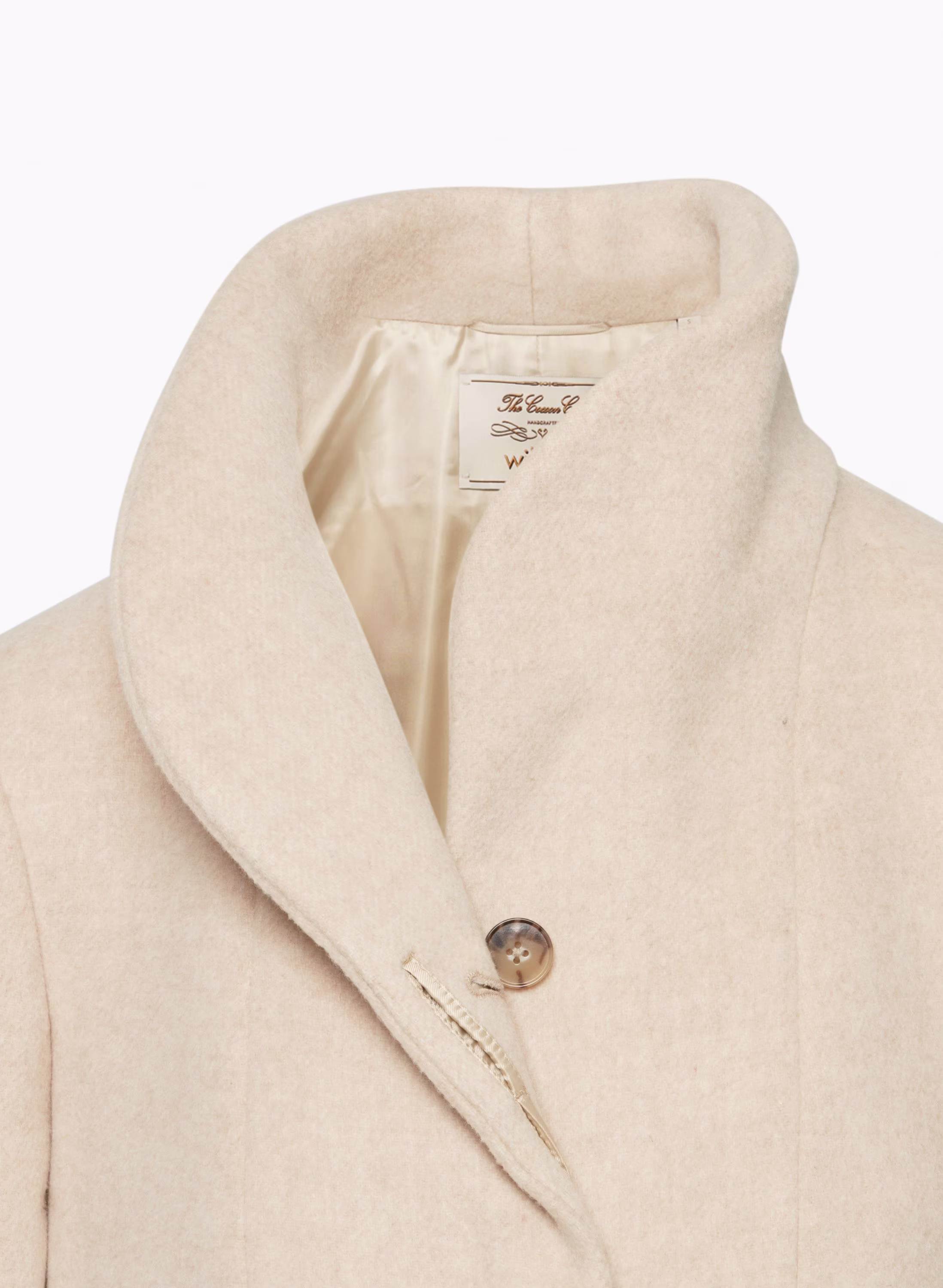 The Cocoon Long Coat - Wool Cashmere
