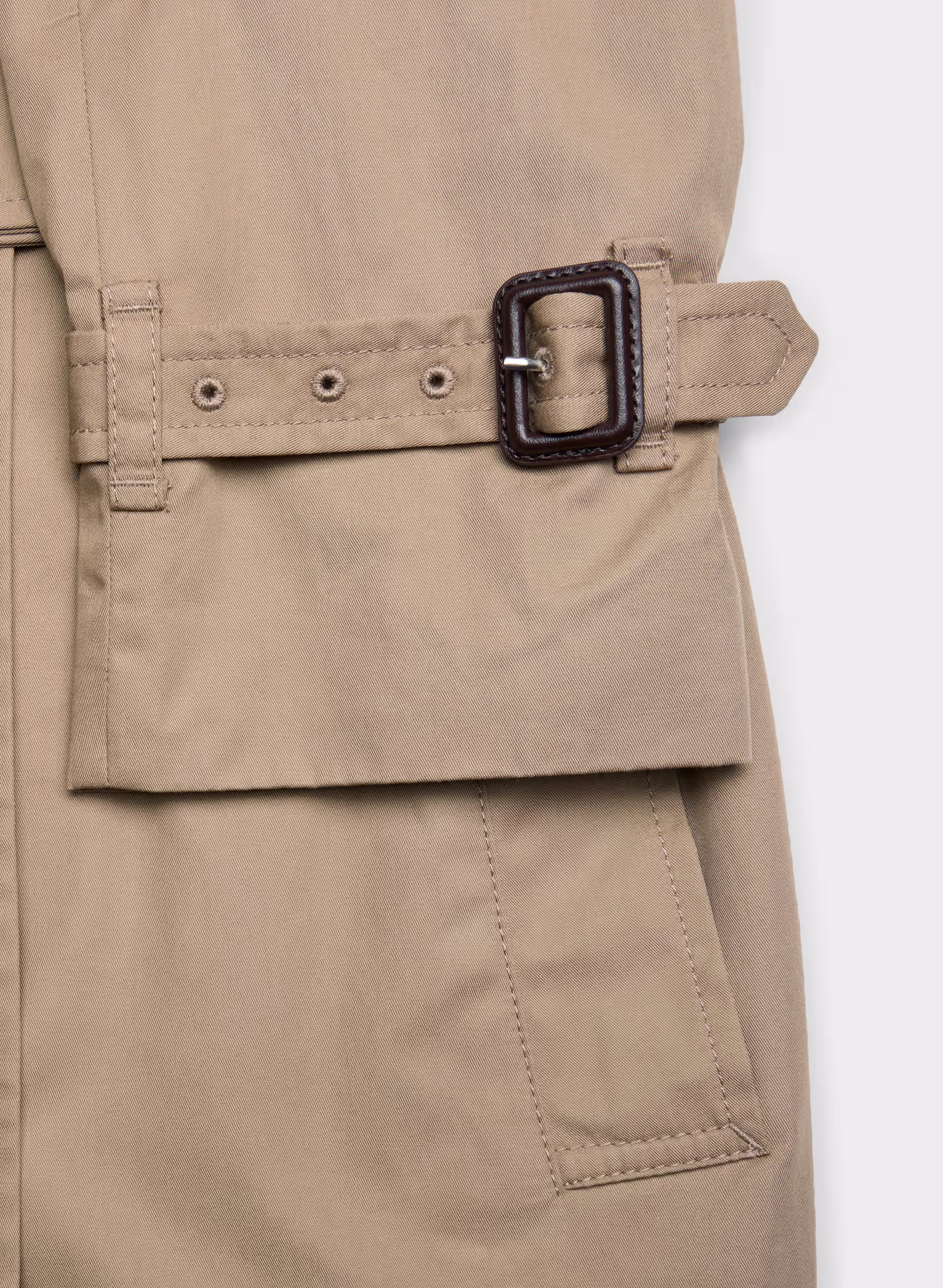 New The Finch Mid Trench Coat - City Twill