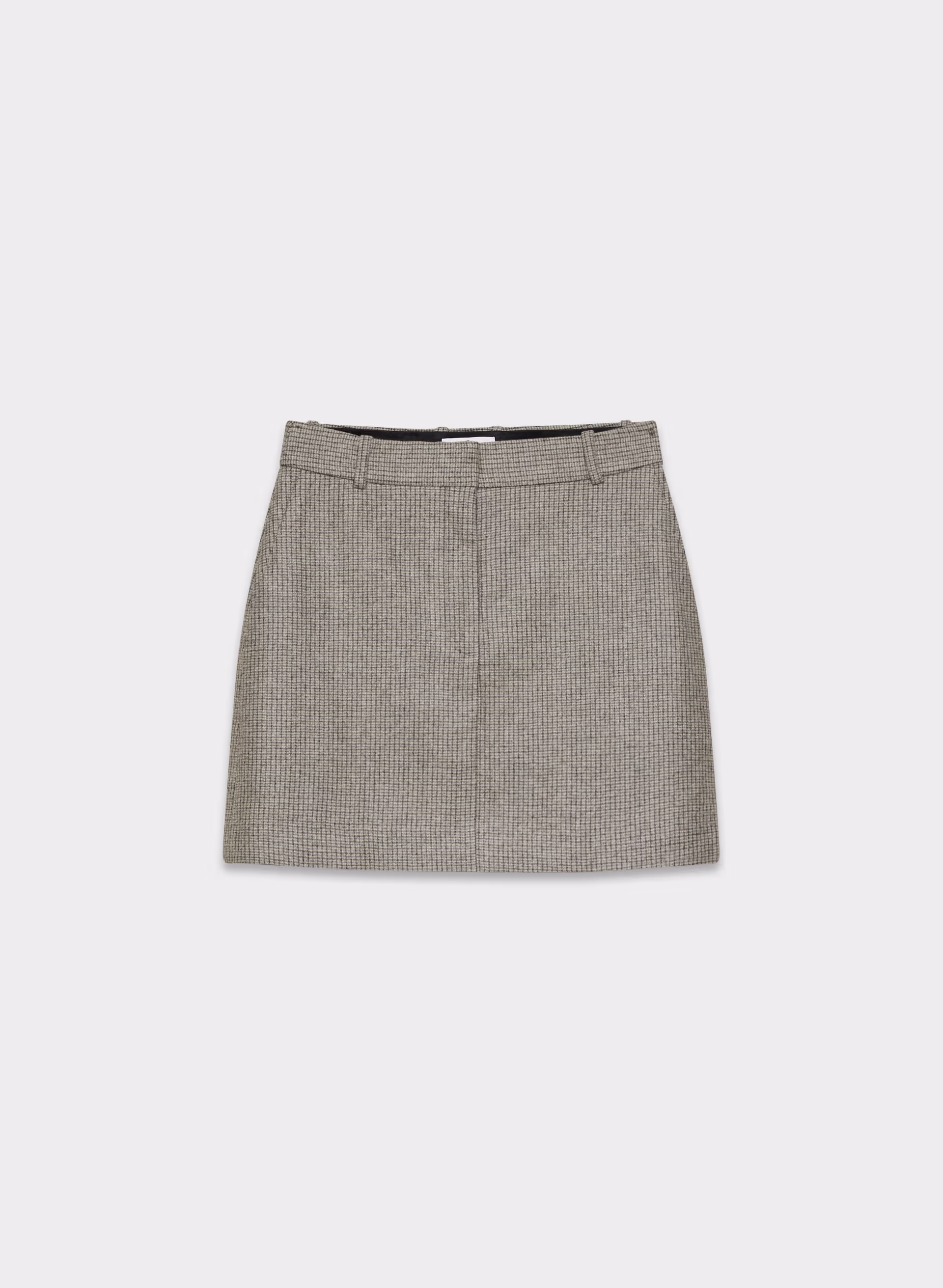 Chisel Skirt - Precision Wool