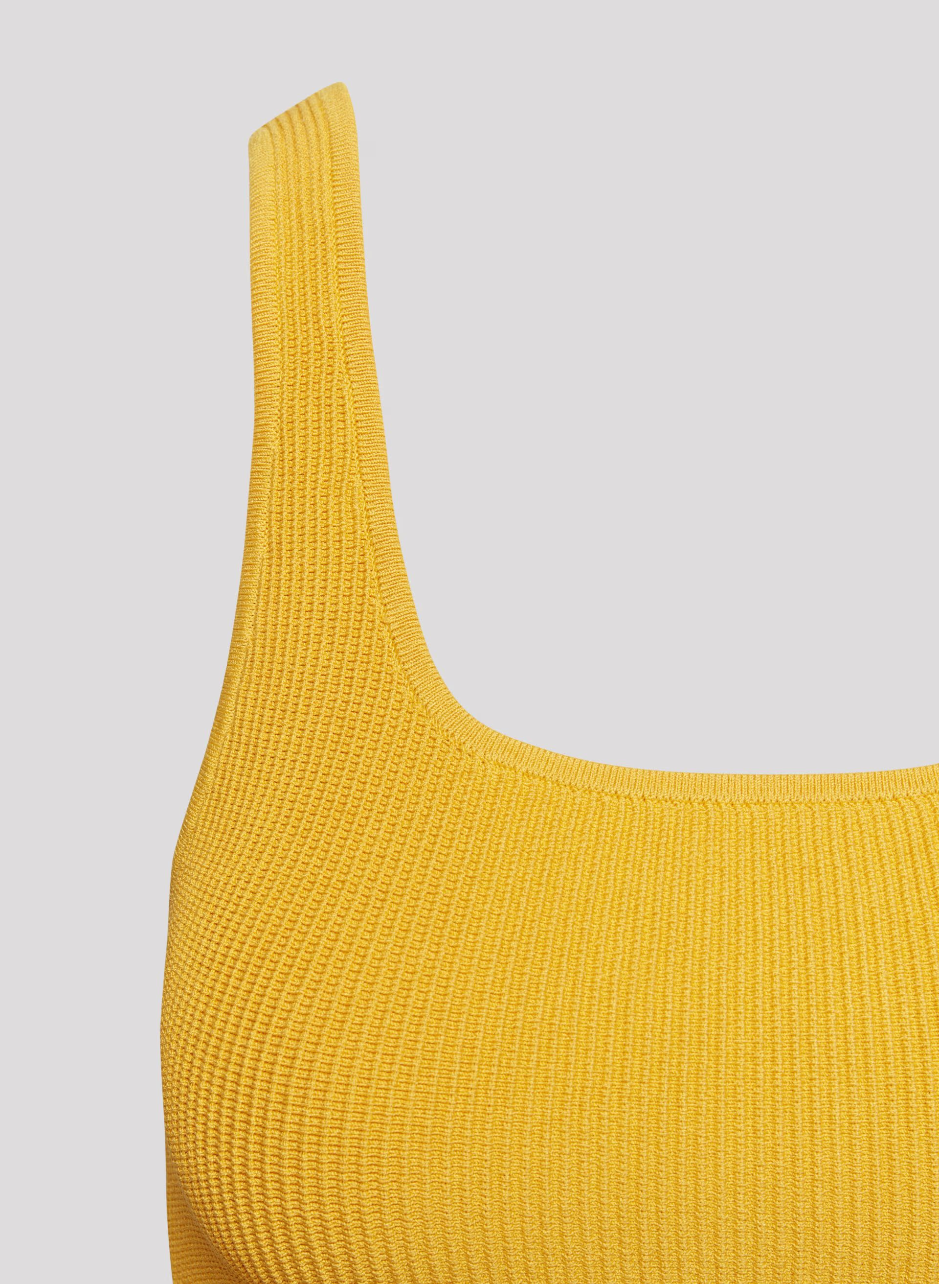 Sculpt Knit Squareneck Tank