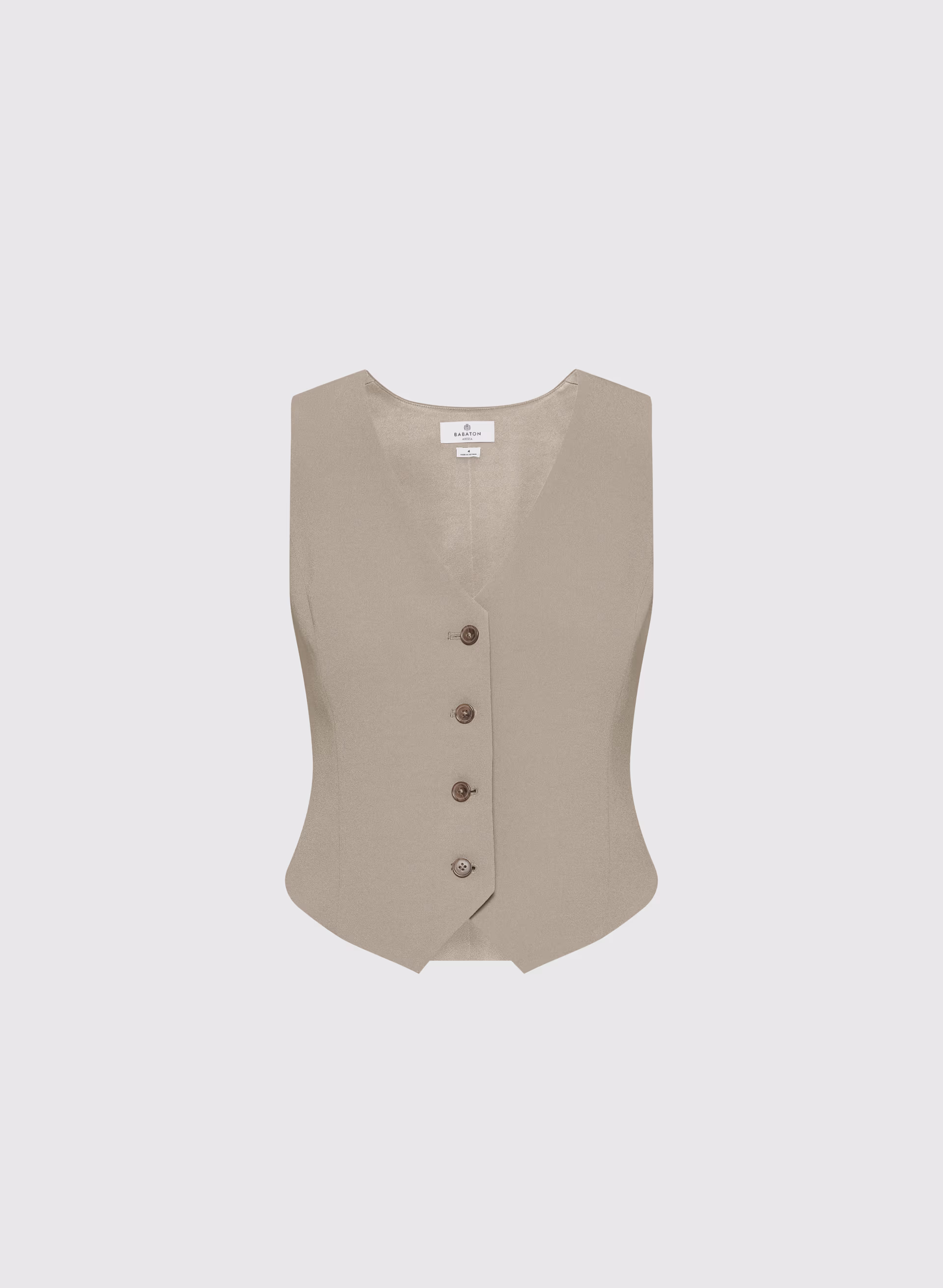 Deniro Vest - Mirror Crepe™