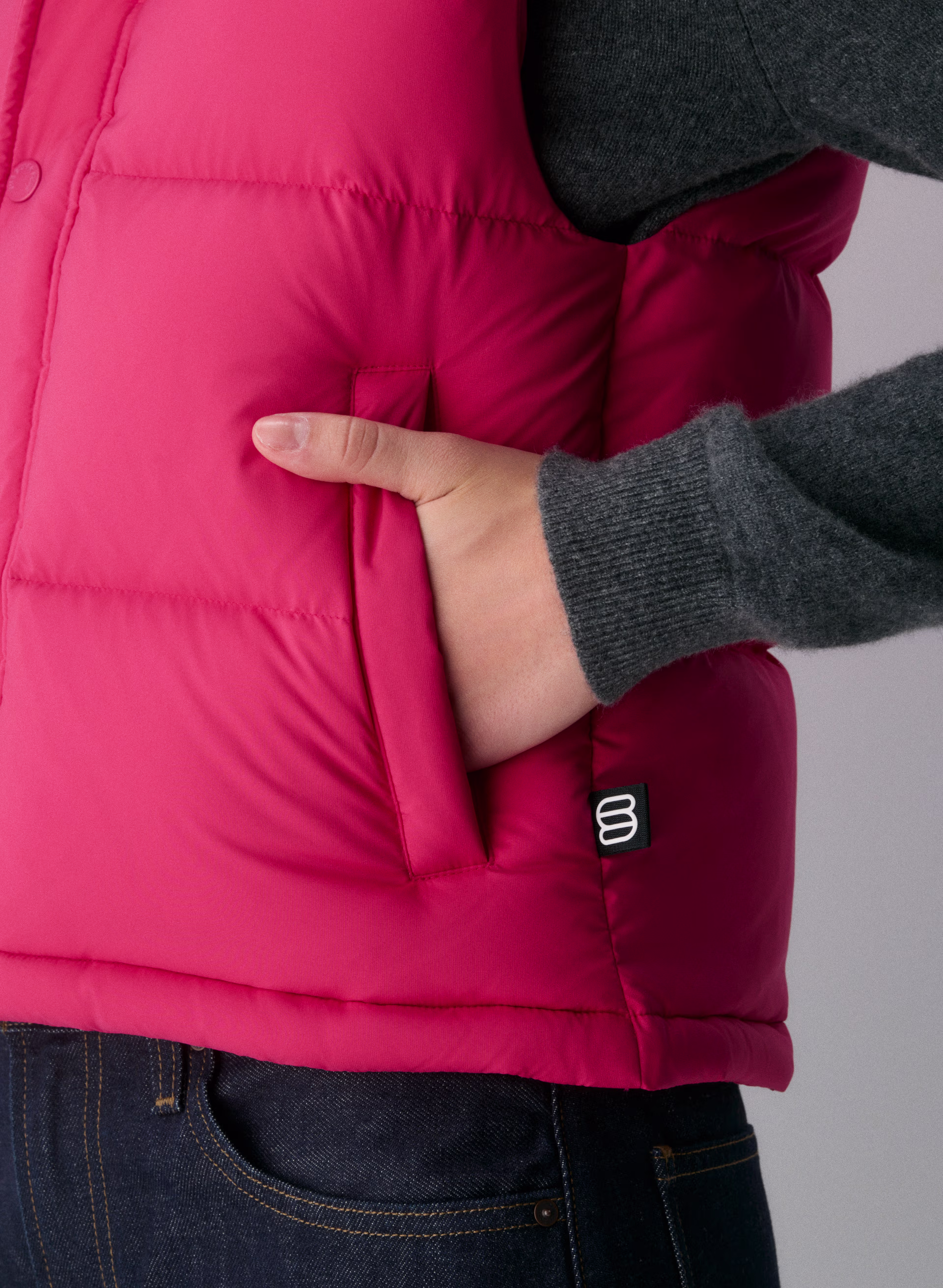 The Super Puff™ Shorty Vest - cliMATTE™