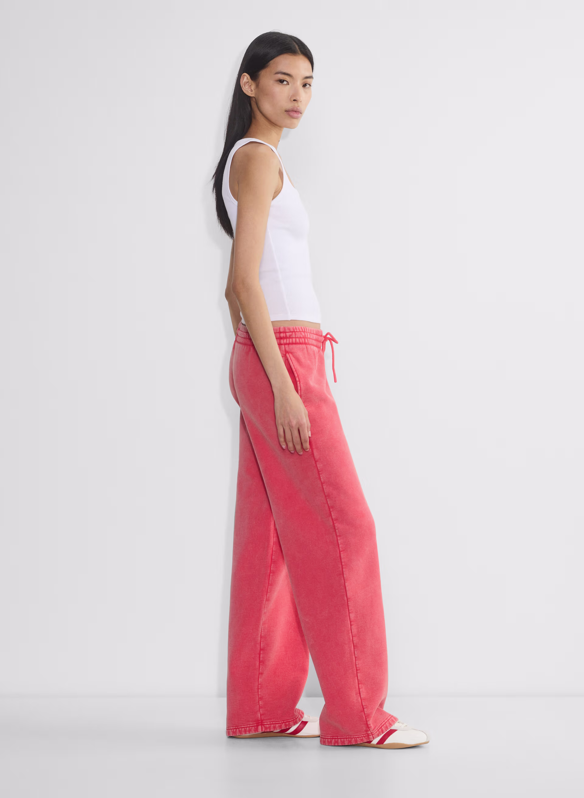 Cozy Sweatfleece Boyfriend Wide Sweatpant