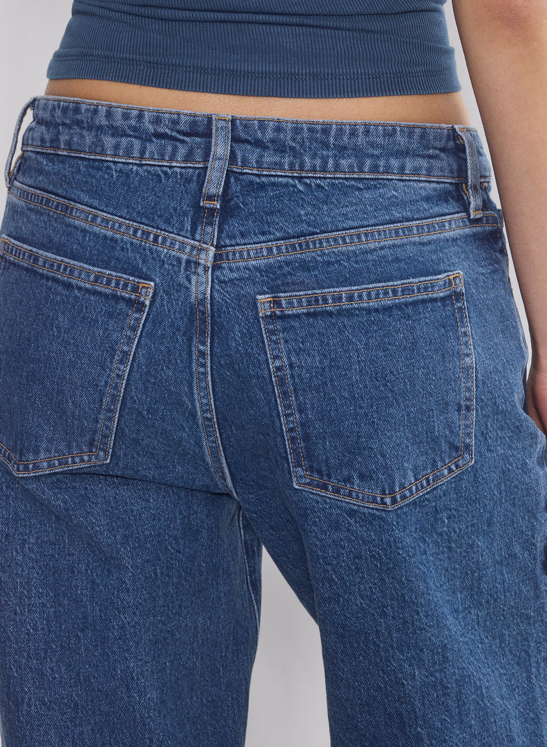 Salma Super Lo-rise Straight Jean