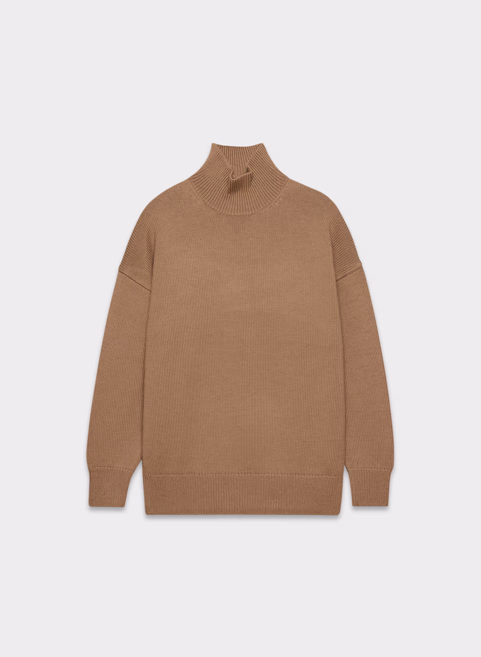 Chunky Merino Wool Turtleneck