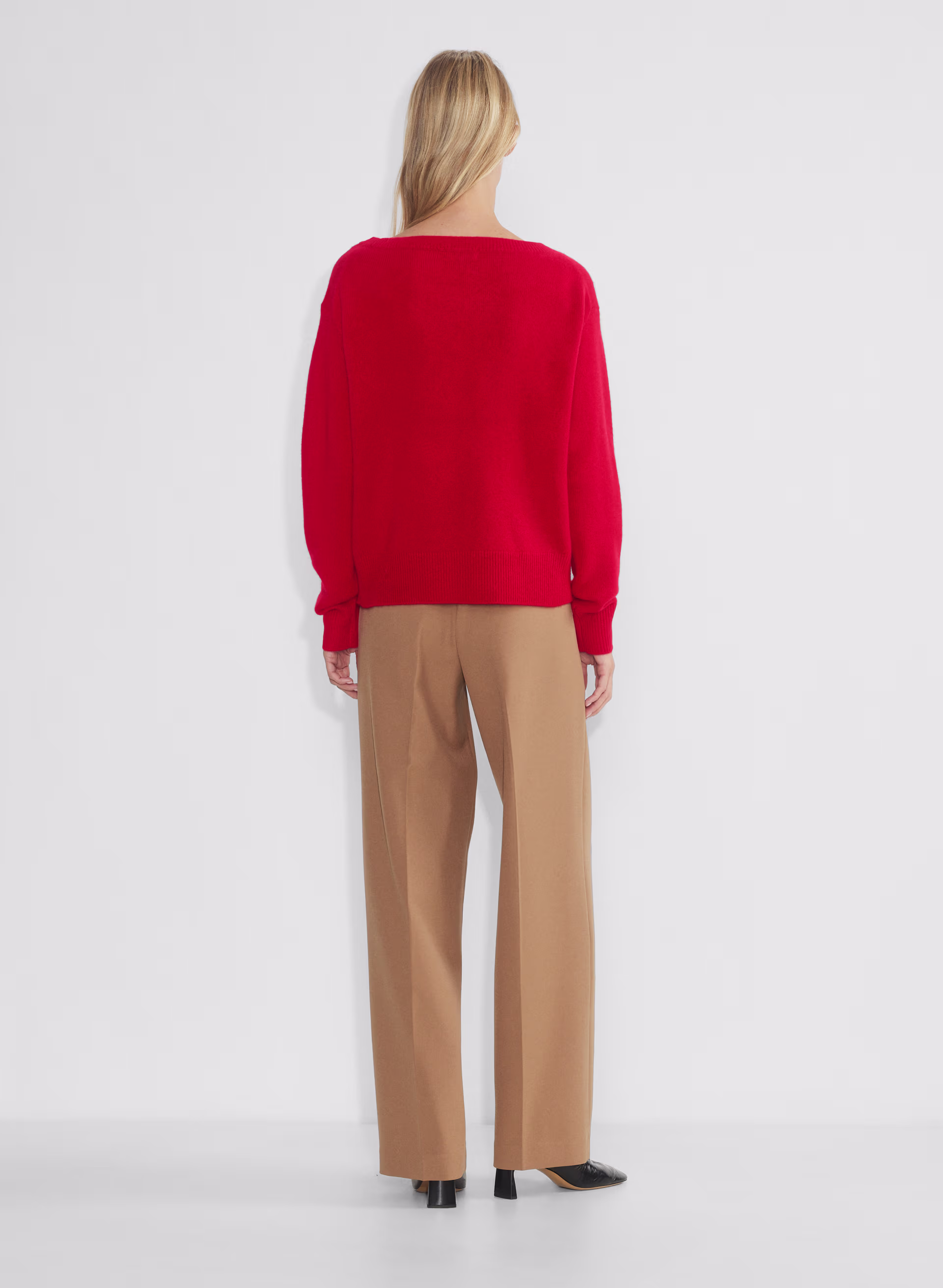 Essential Cashmere Relaxed Boatneck Sweater