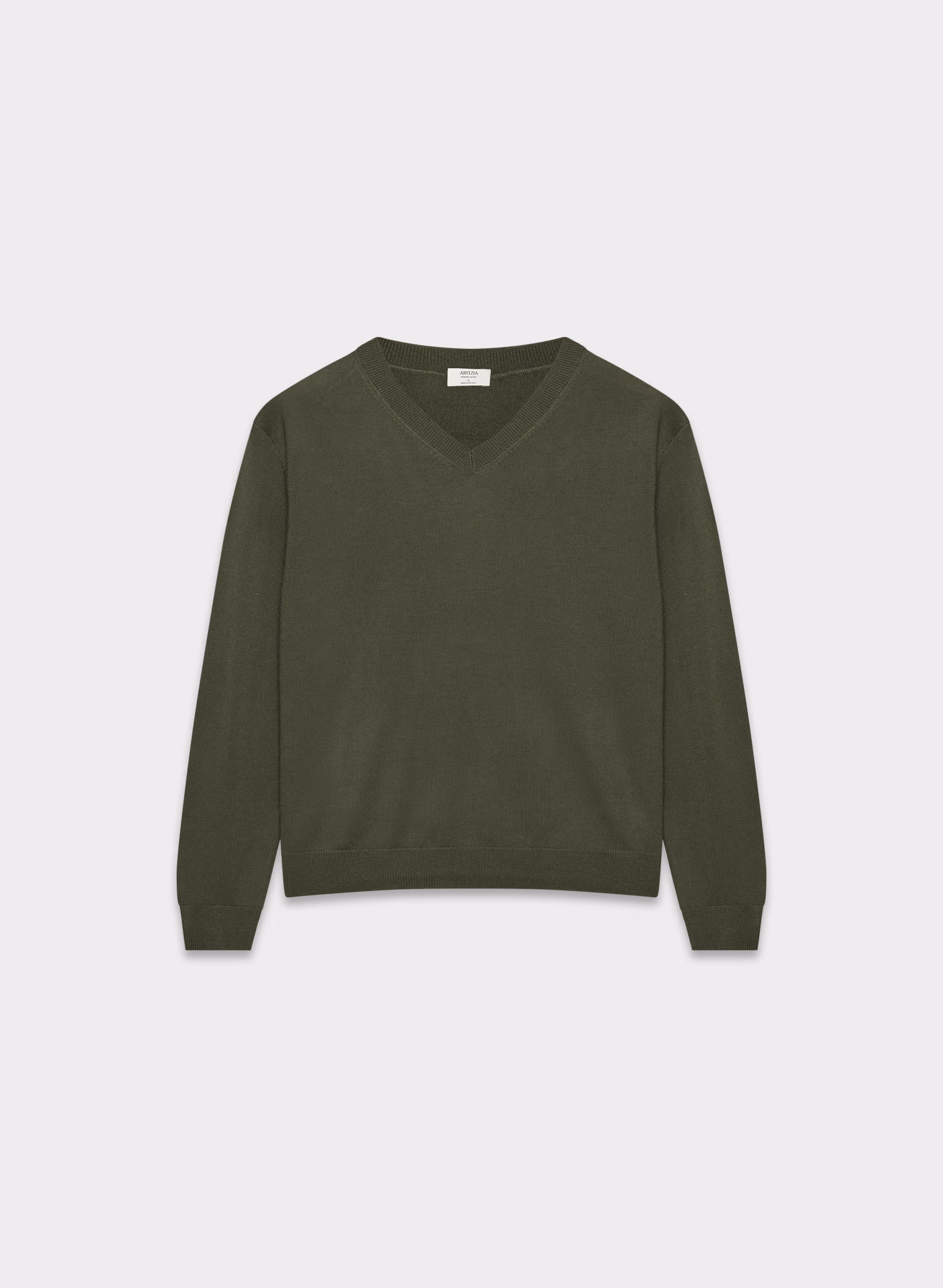 Bare Merino Wool V-neck Sweater