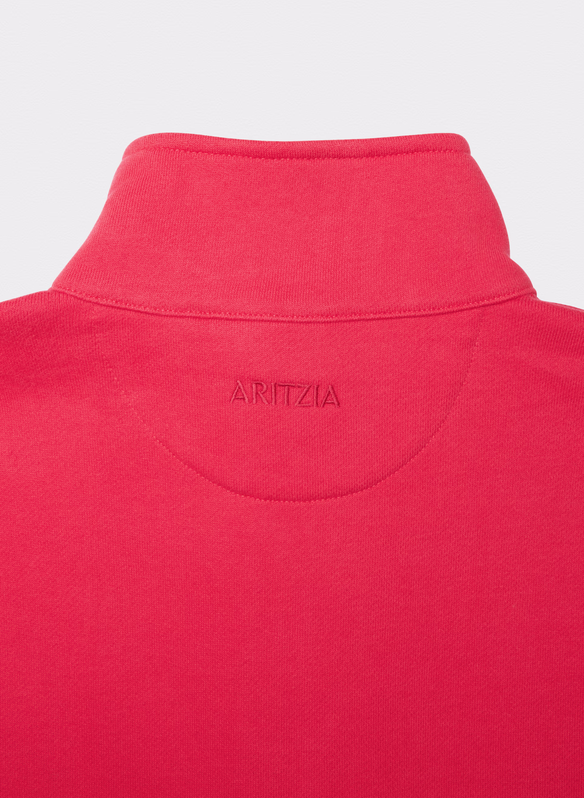 Cozy Sweatfleece Boyfriend 1/2 Zip Sweatshirt