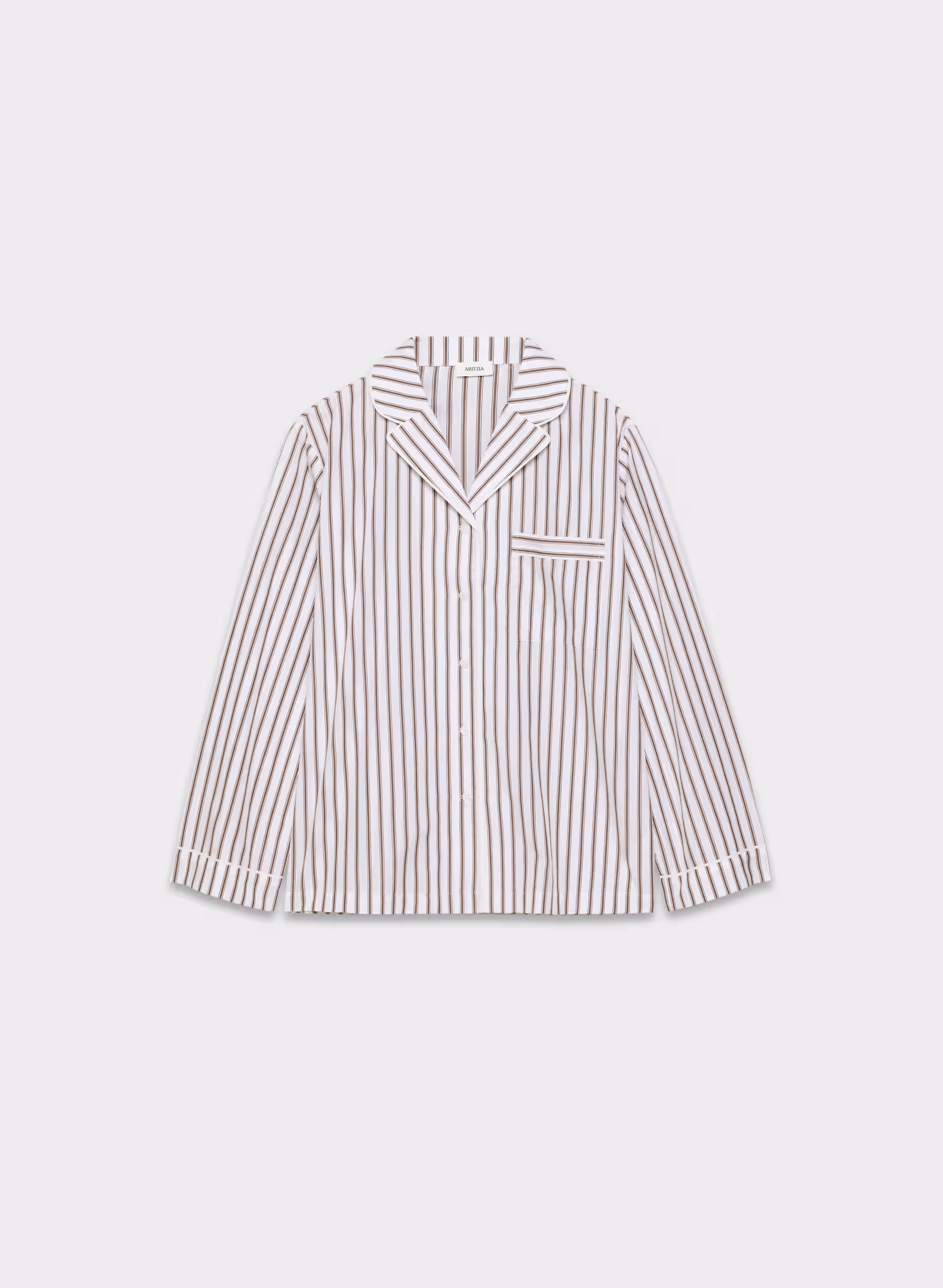Laze Poplin Pajama Shirt