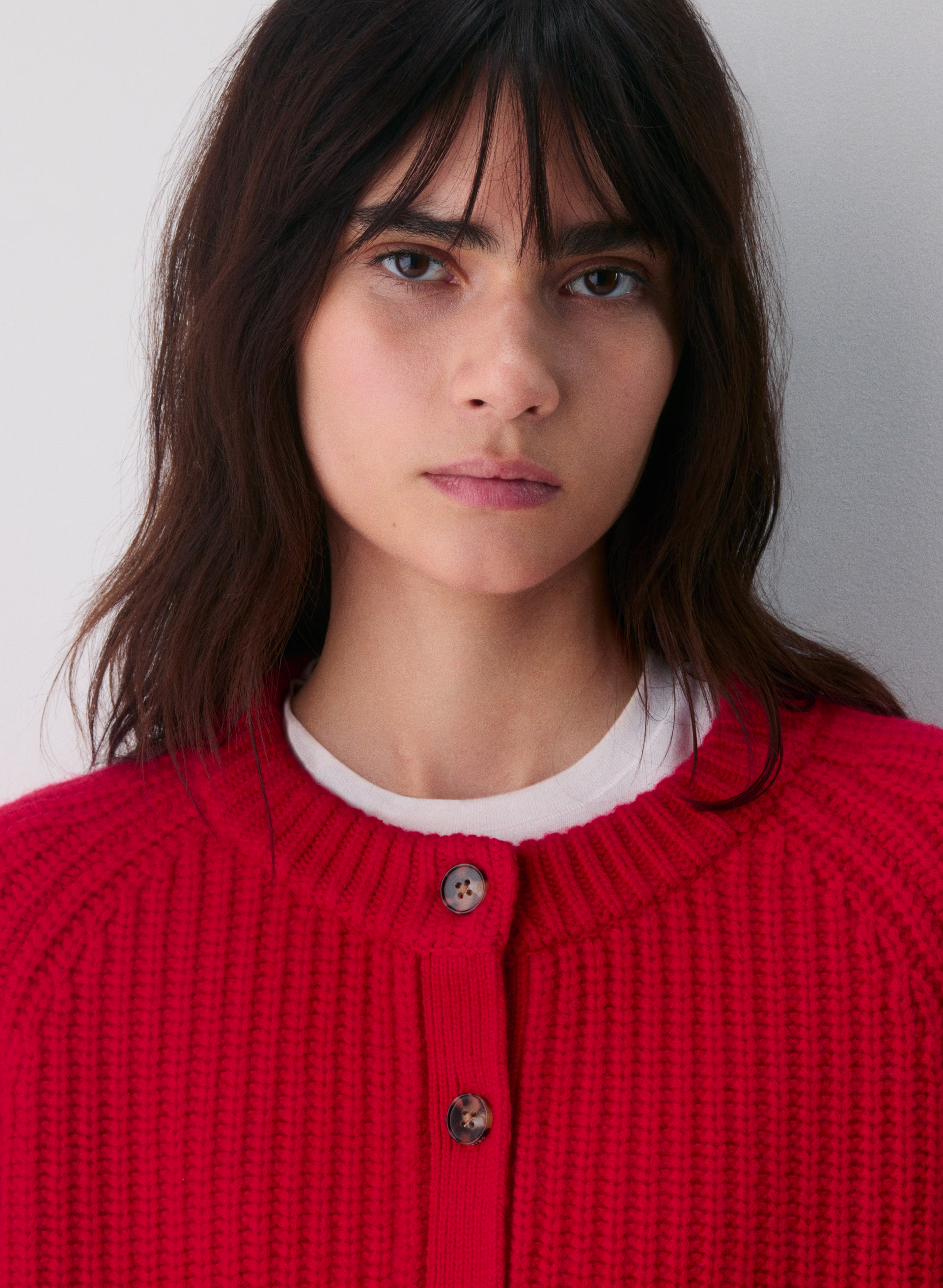 Lantern Wool Cashmere Cardigan