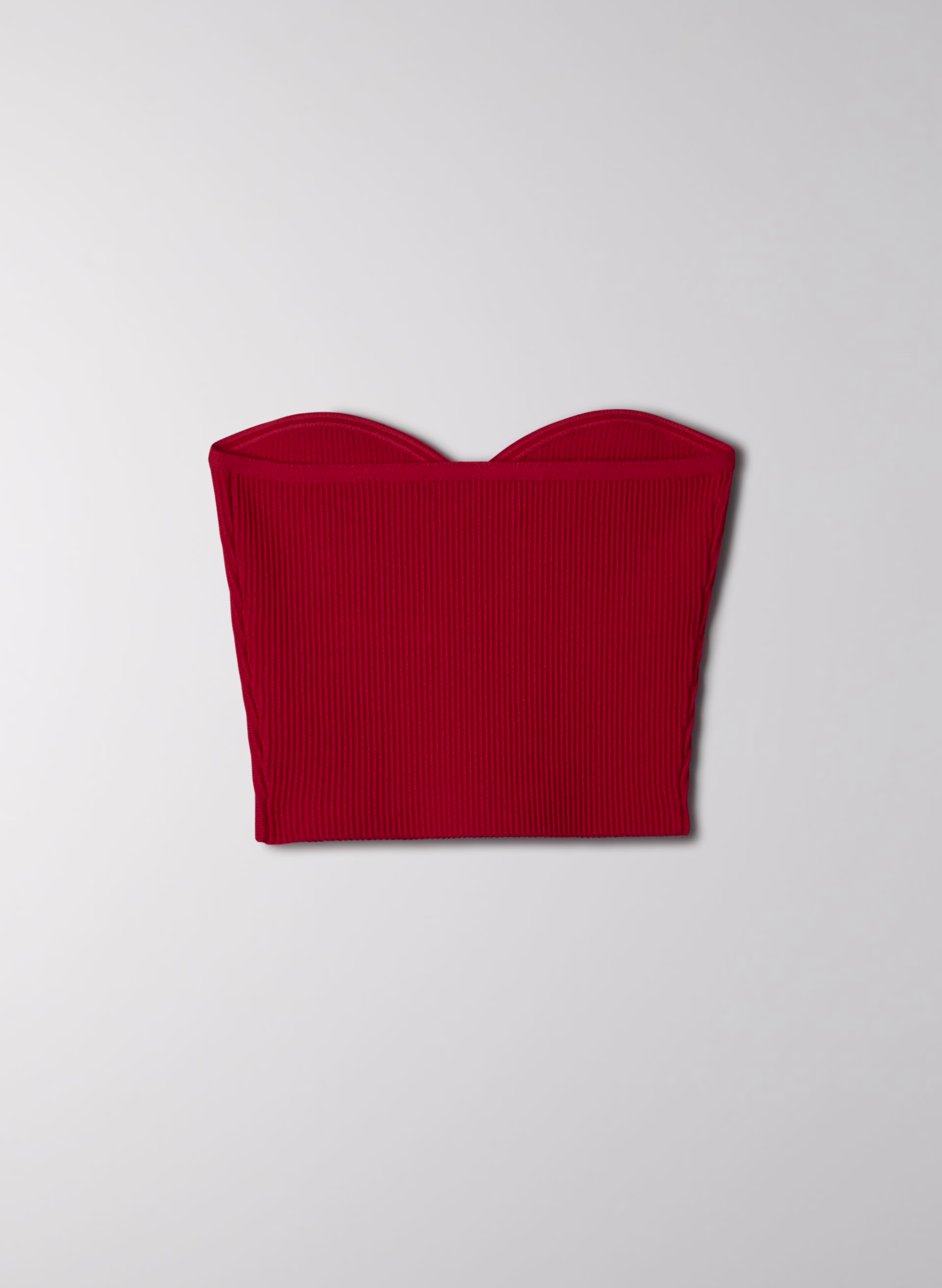 Sculpt Knit Sweetheart Tube Top